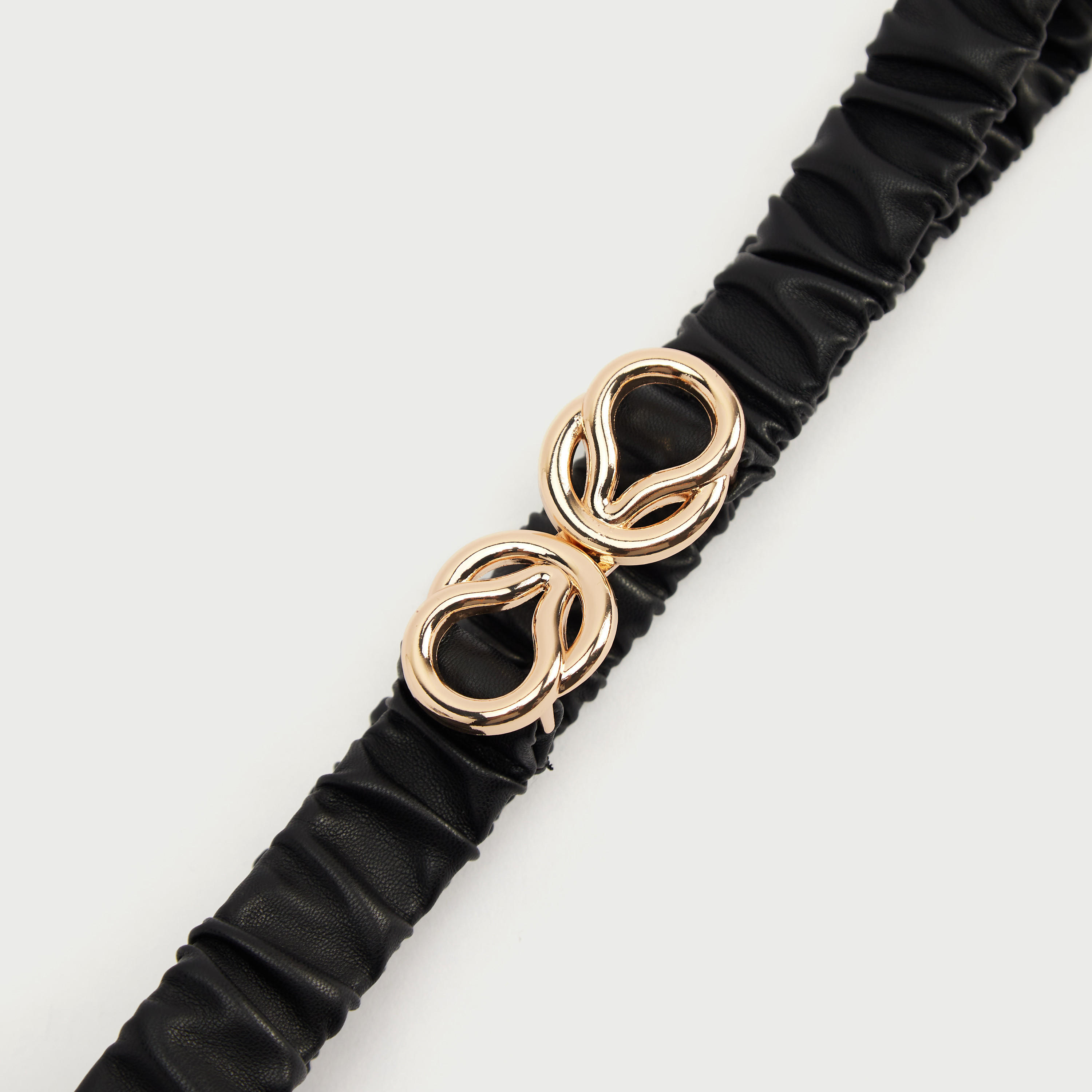 حزام سادة بكسّرات مع إبزيم إغلاق مزدوج-women-clothingaccessories-belts-image-3
