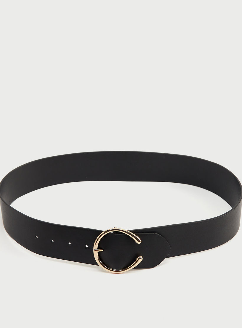 Solid Belt with Curved Buckle Closure-women-clothingaccessories-belts-image-4