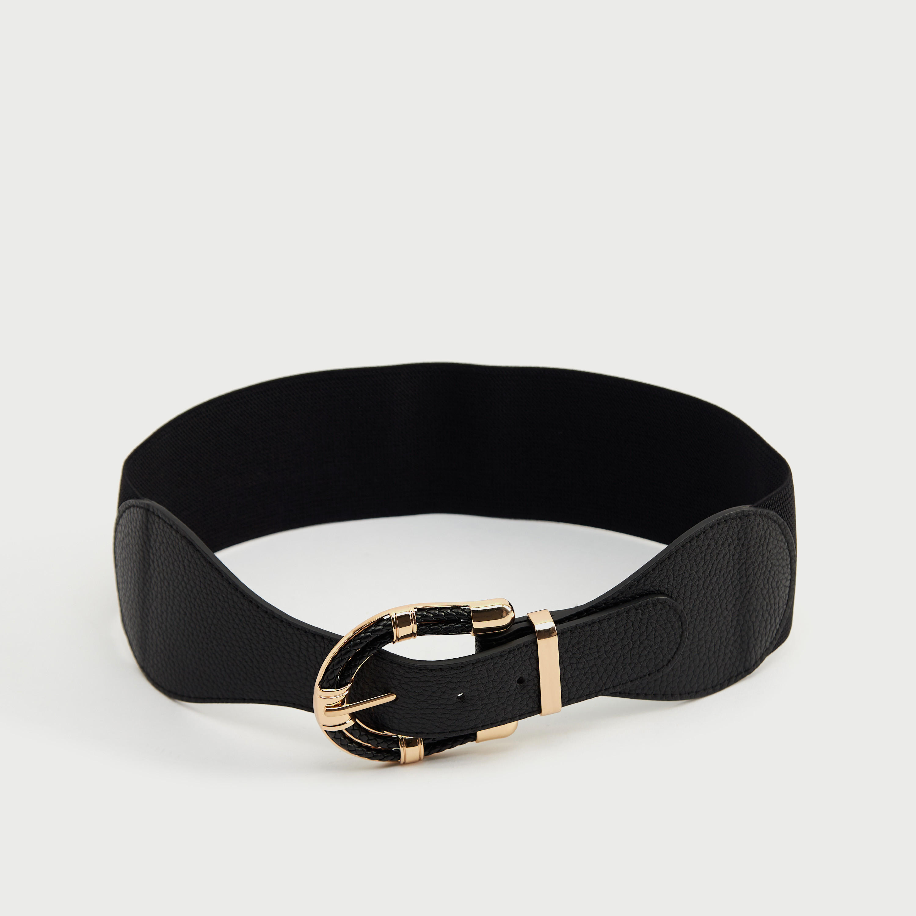 حزام بارز الملمس بإبزيم بدبوس إغلاق-women-clothingaccessories-belts-image-2