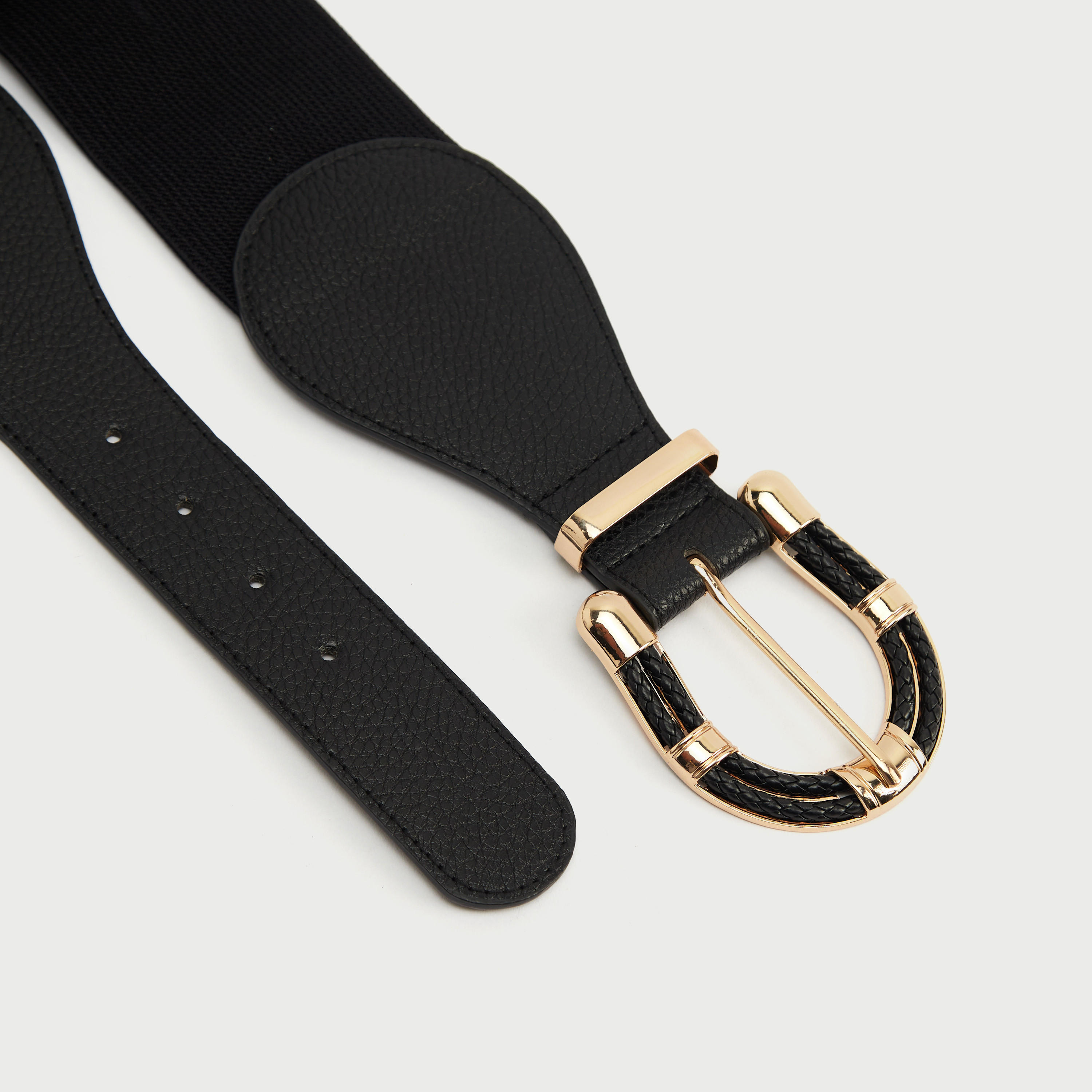 حزام بارز الملمس بإبزيم بدبوس إغلاق-women-clothingaccessories-belts-image-4