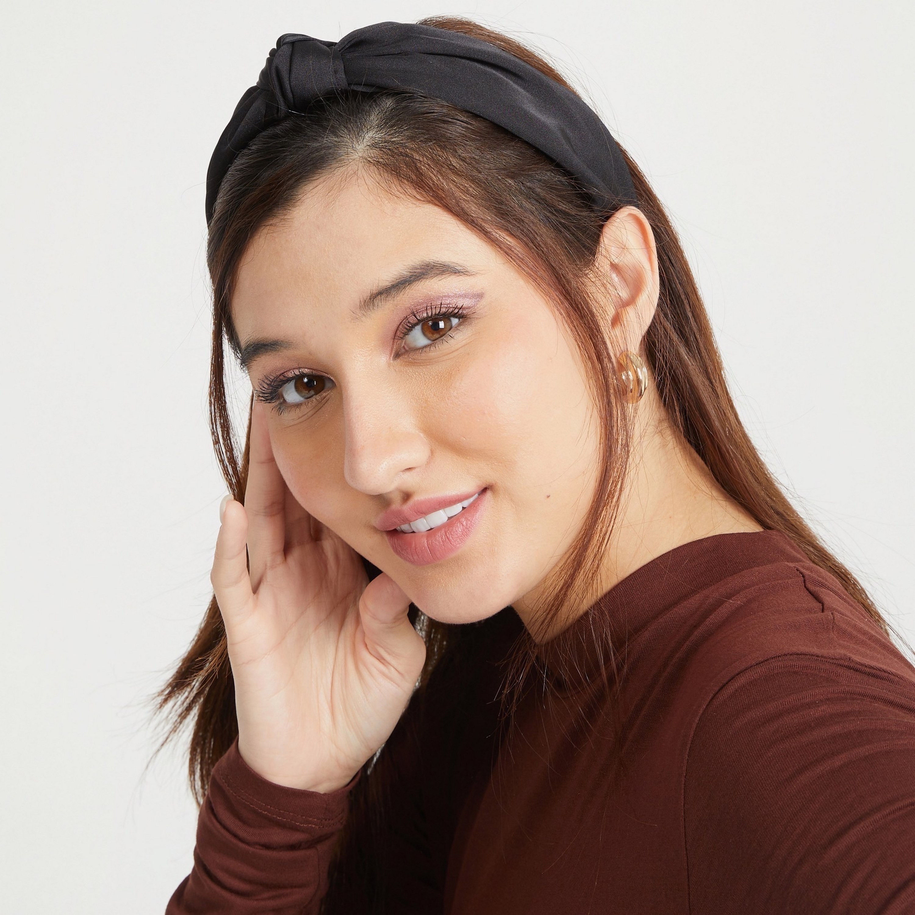 Solid Hairband with Knot Detail-women-hairaccessories-image-2
