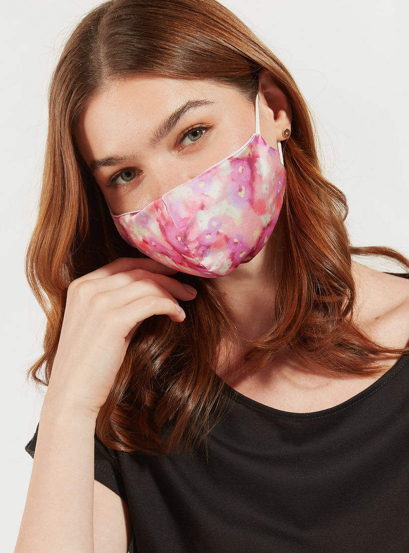 Set of 3 - Printed Mask-women-clothingaccessories-fashionmasks-image-2