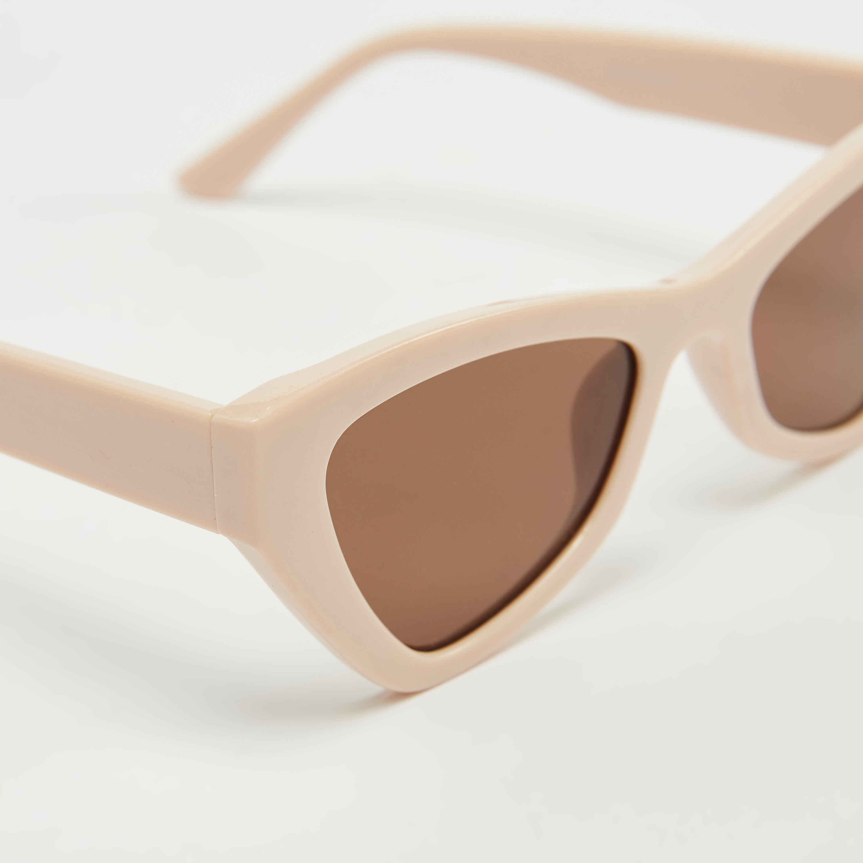 Tinted Lens Full Rim Sunglasses with Nose Pads-women-sunglasses-image-3
