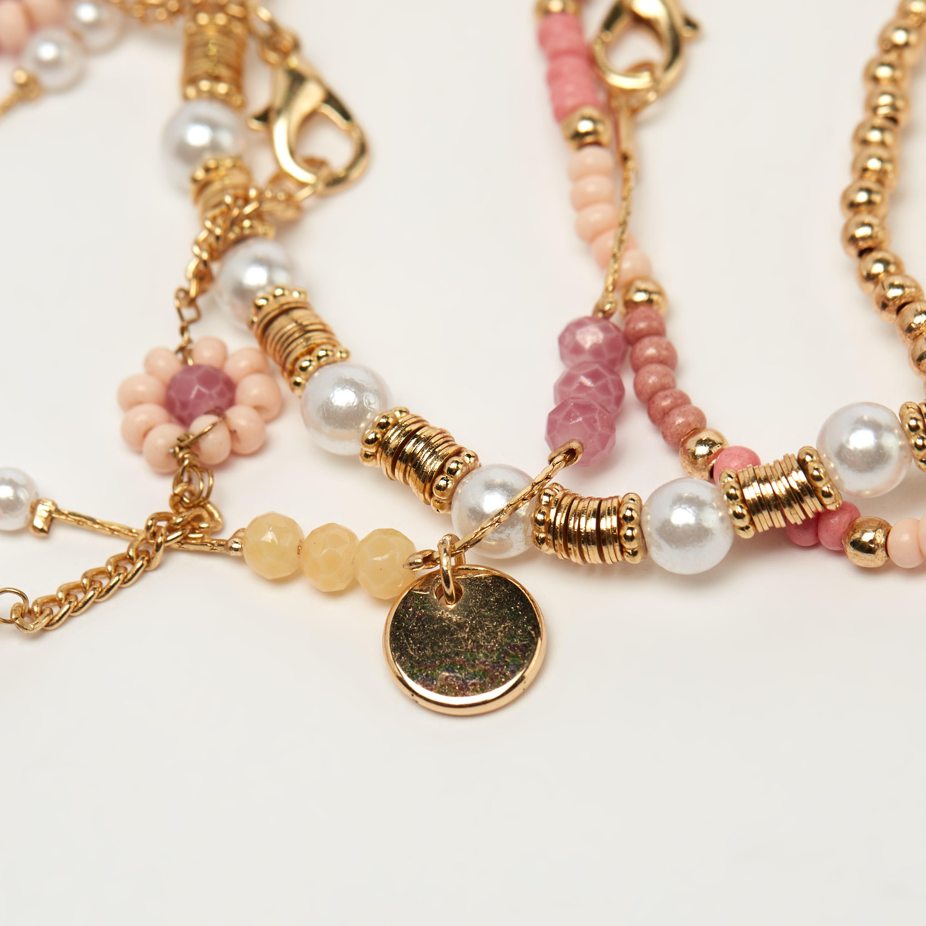 سوار مزين بالخرز - طقم من 7 قطع-women-watchesandjewellery-jewellery-banglesandbracelets-image-5