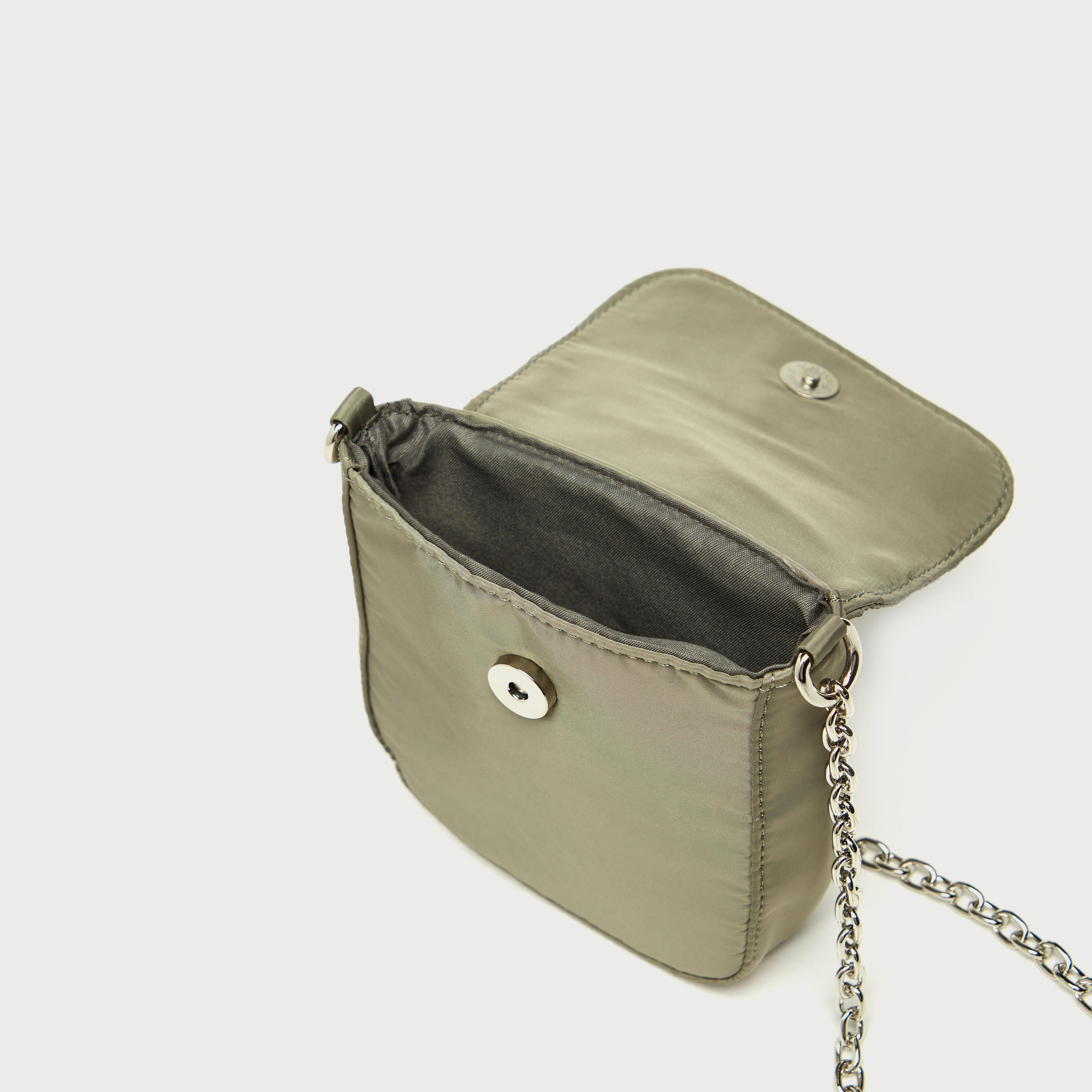Solid Phone Pouch with Chain Link Strap and Magnetic Button Closure-women-bagsandwallets-handbags-image-10