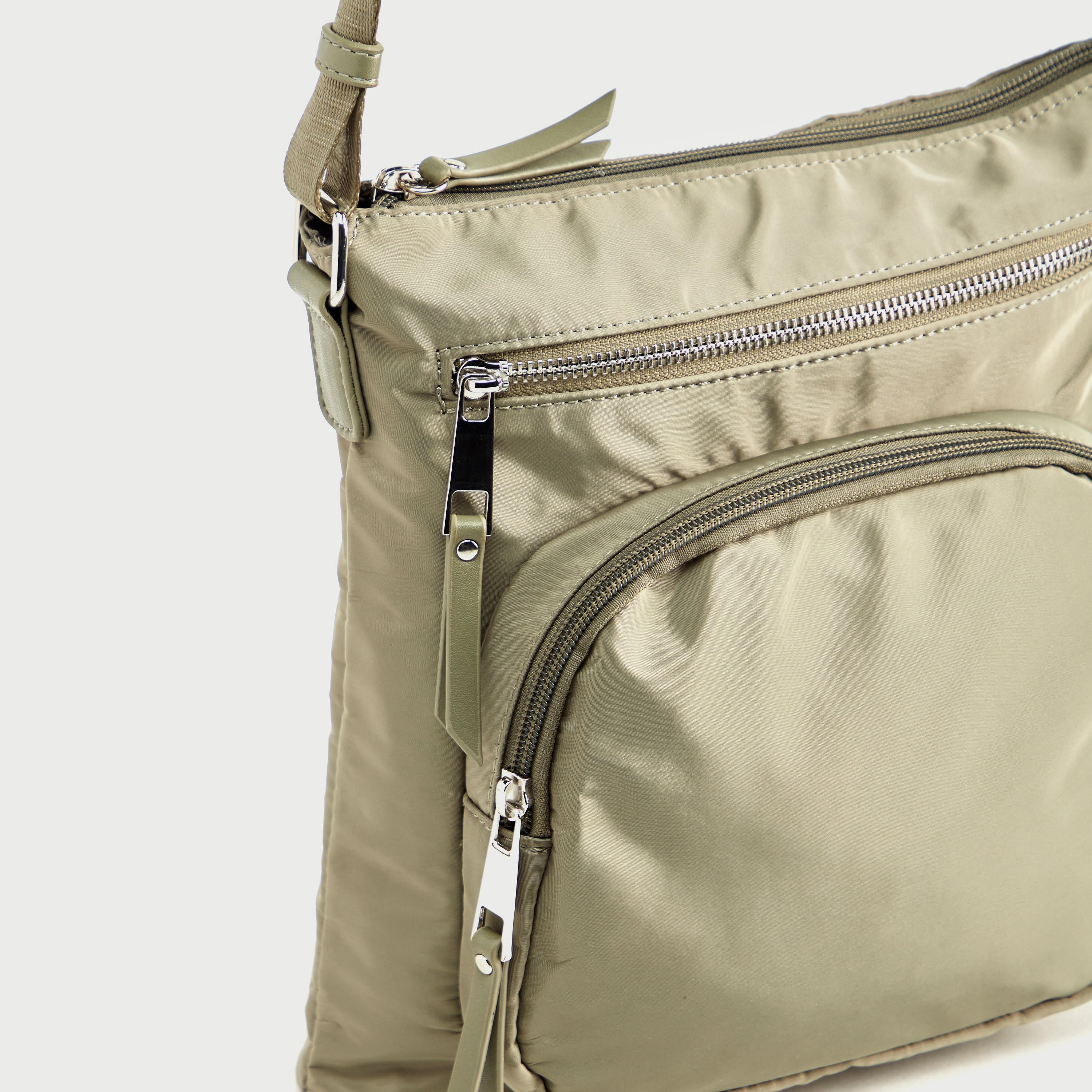 Solid Crossbody Bag with Zipper Closure and Adjustable Strap-women-bagsandwallets-handbags-image-7
