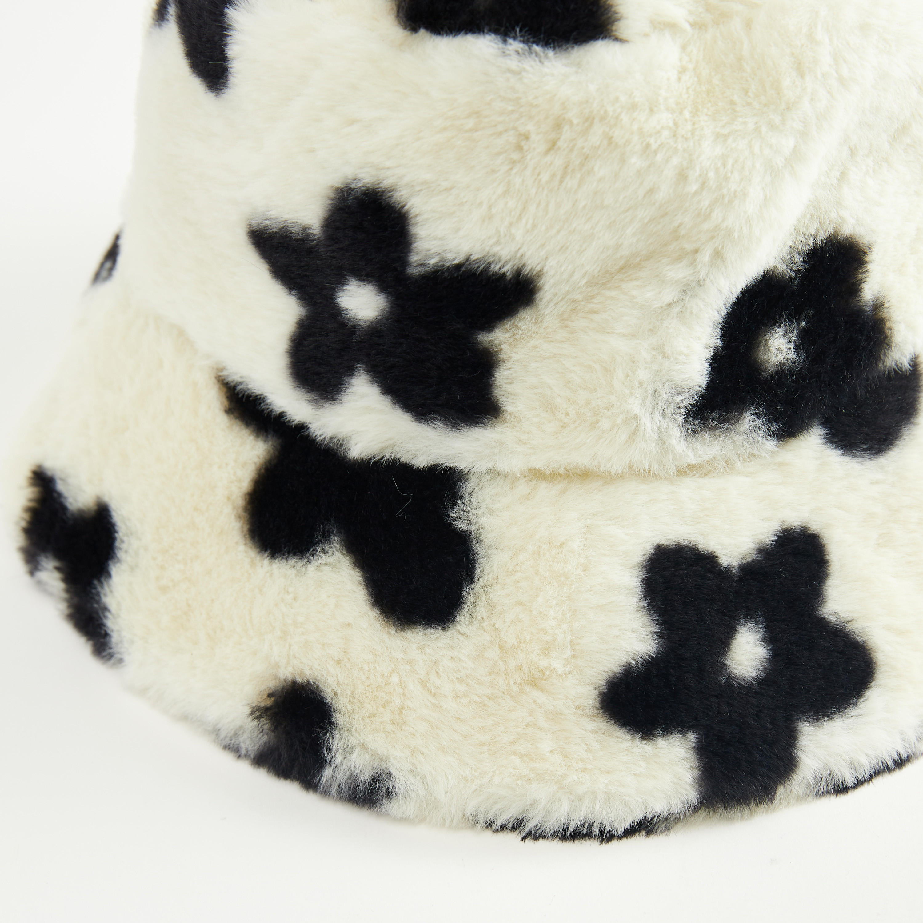 Faux Fur Flower Textured Bucket Hat-women-clothingaccessories-capsandhats-image-4