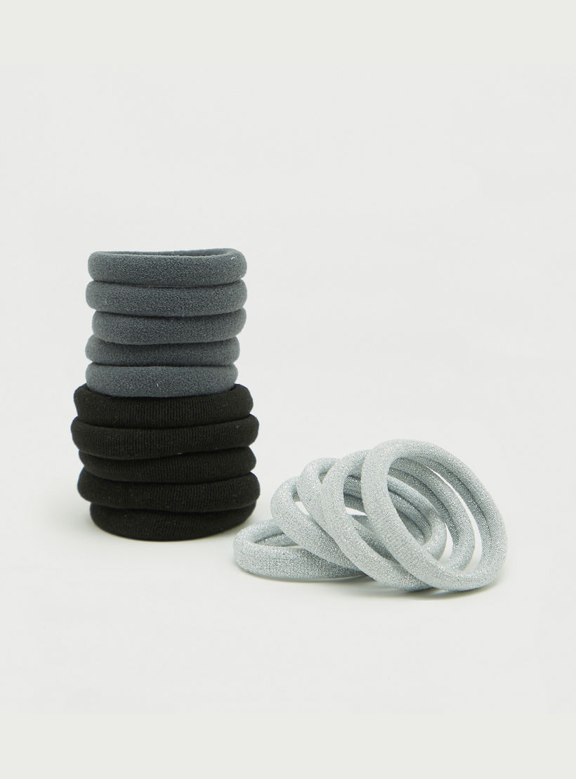 Set of 15 - Elasticated Hair Tie-women-hairaccessories-scrunchies-image-1