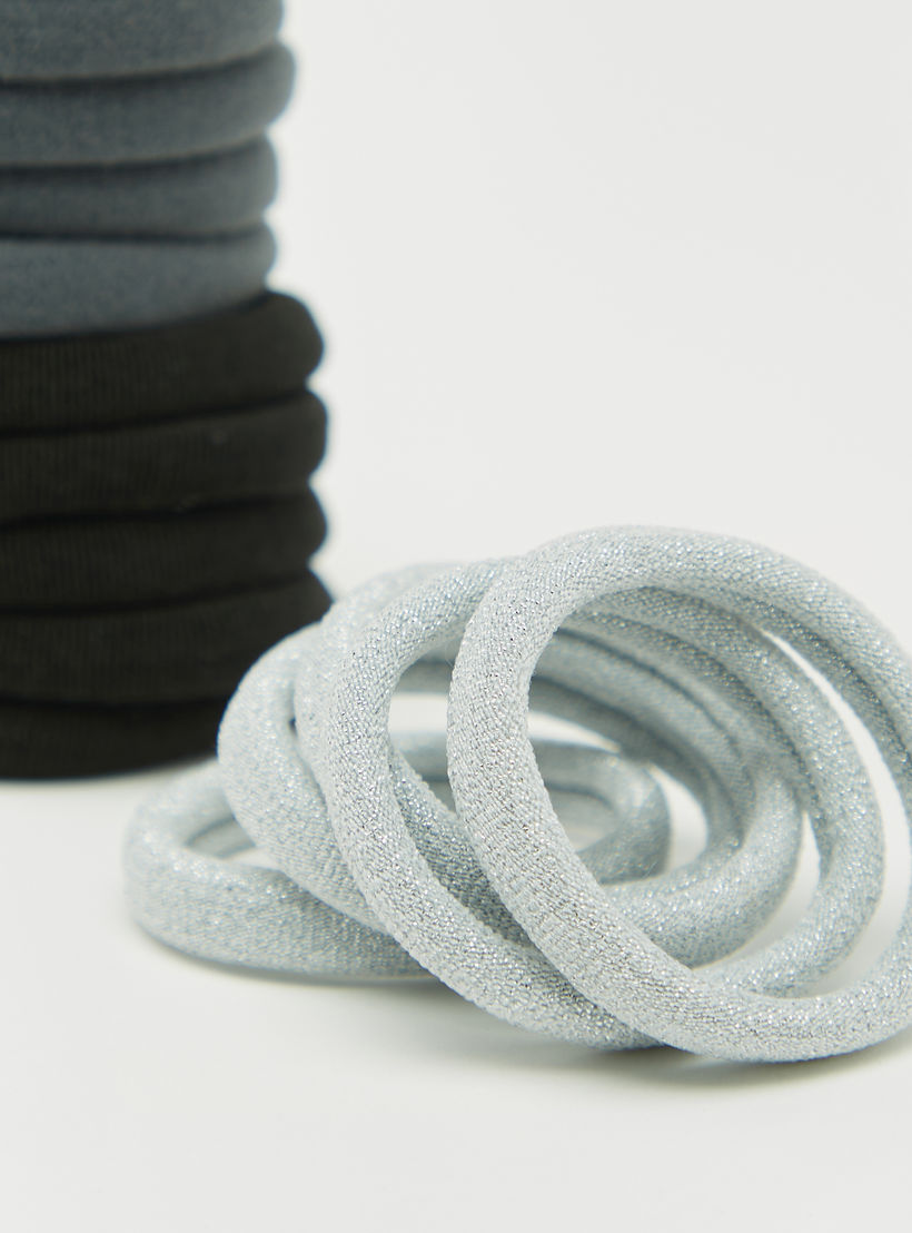 Set of 15 - Elasticated Hair Tie-women-hairaccessories-scrunchies-image-2