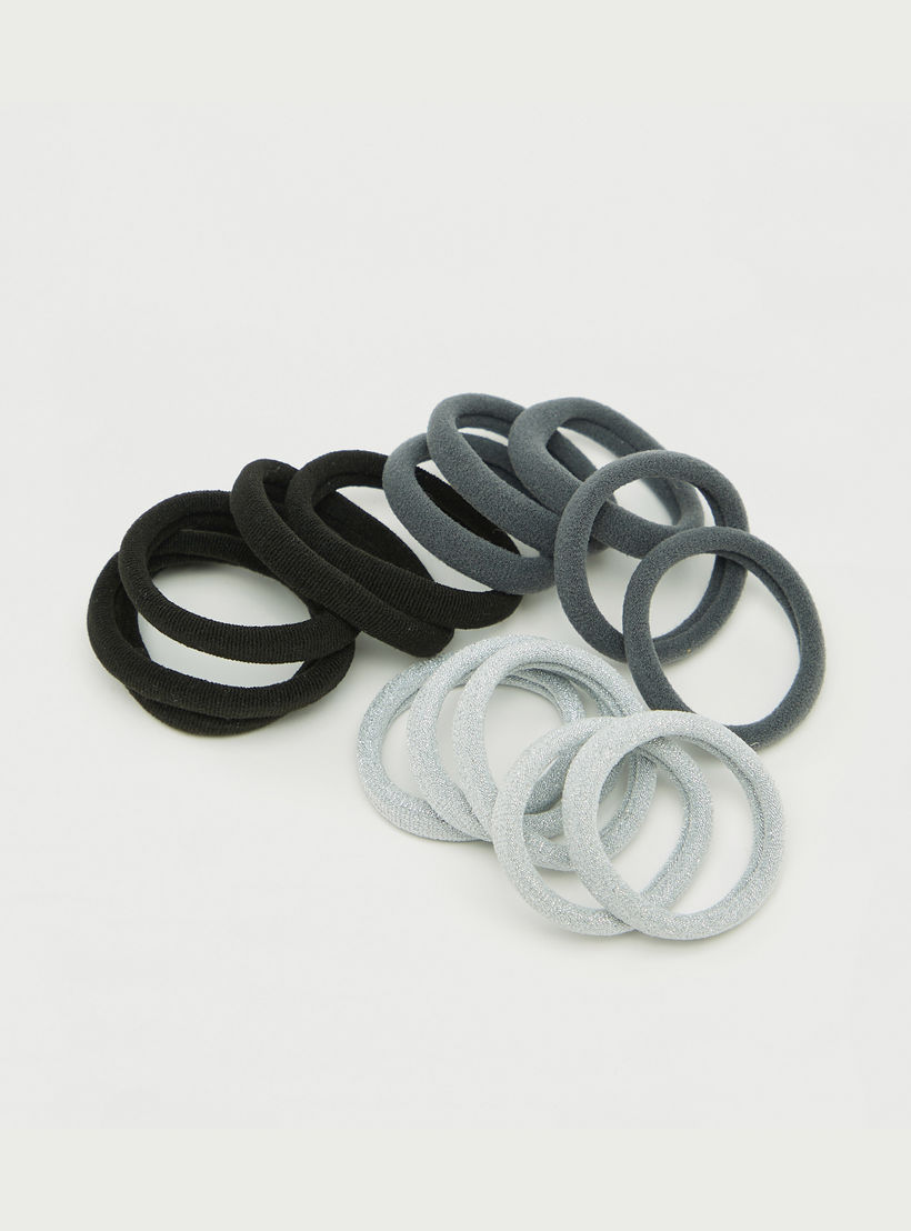 Set of 15 - Elasticated Hair Tie-women-hairaccessories-scrunchies-image-3