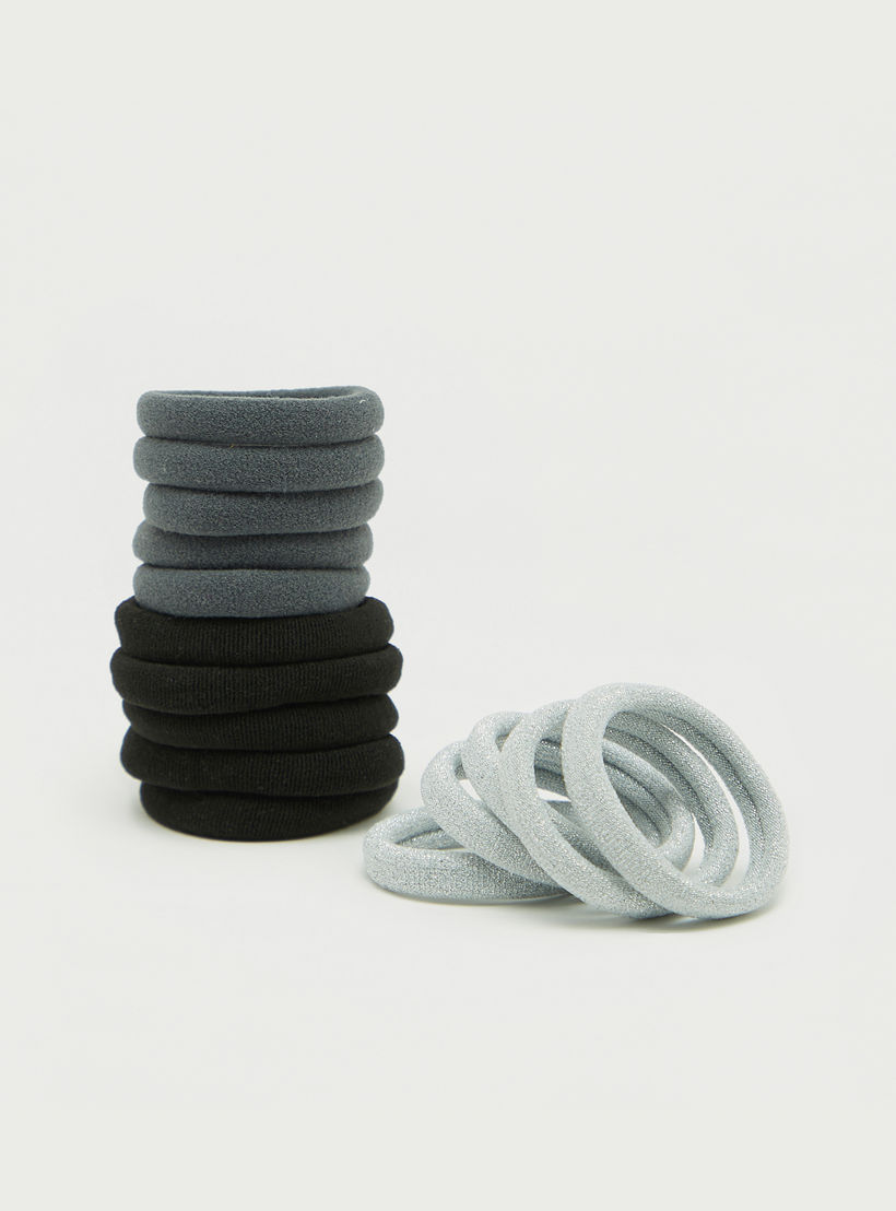Set of 15 - Elasticated Hair Tie-women-hairaccessories-scrunchies-image-4