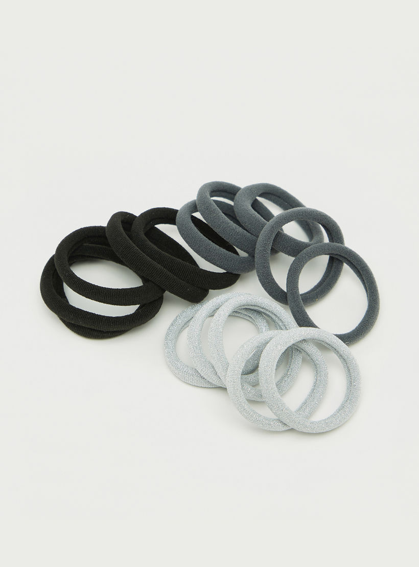 Set of 15 - Elasticated Hair Tie-women-hairaccessories-scrunchies-image-6