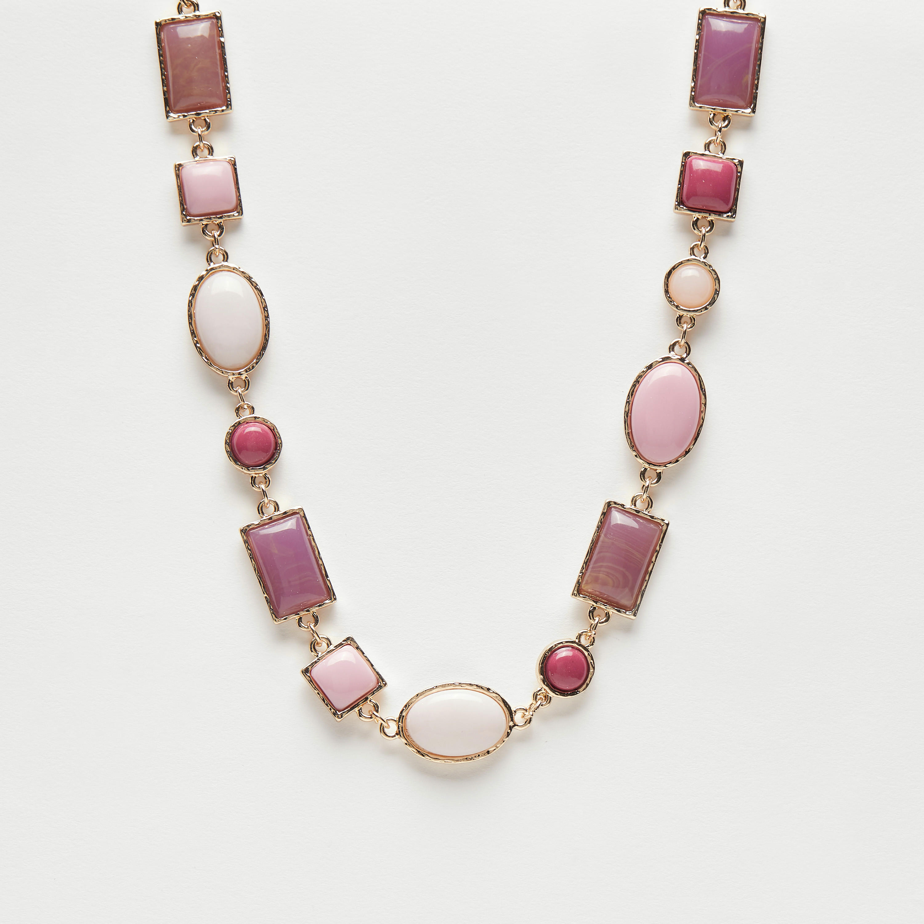 Stone Studded Necklace with Lobster Clasp Closure-women-watchesandjewellery-jewellery-necklacesandpendants-image-1