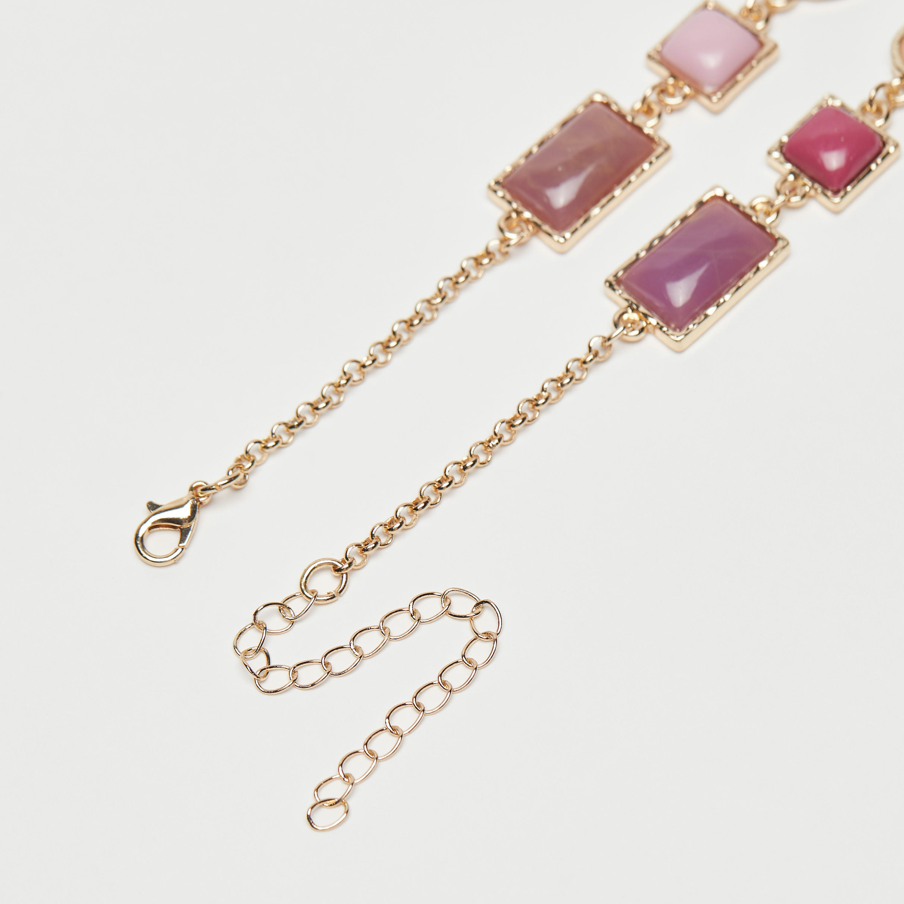 Stone Studded Necklace with Lobster Clasp Closure-women-watchesandjewellery-jewellery-necklacesandpendants-image-4