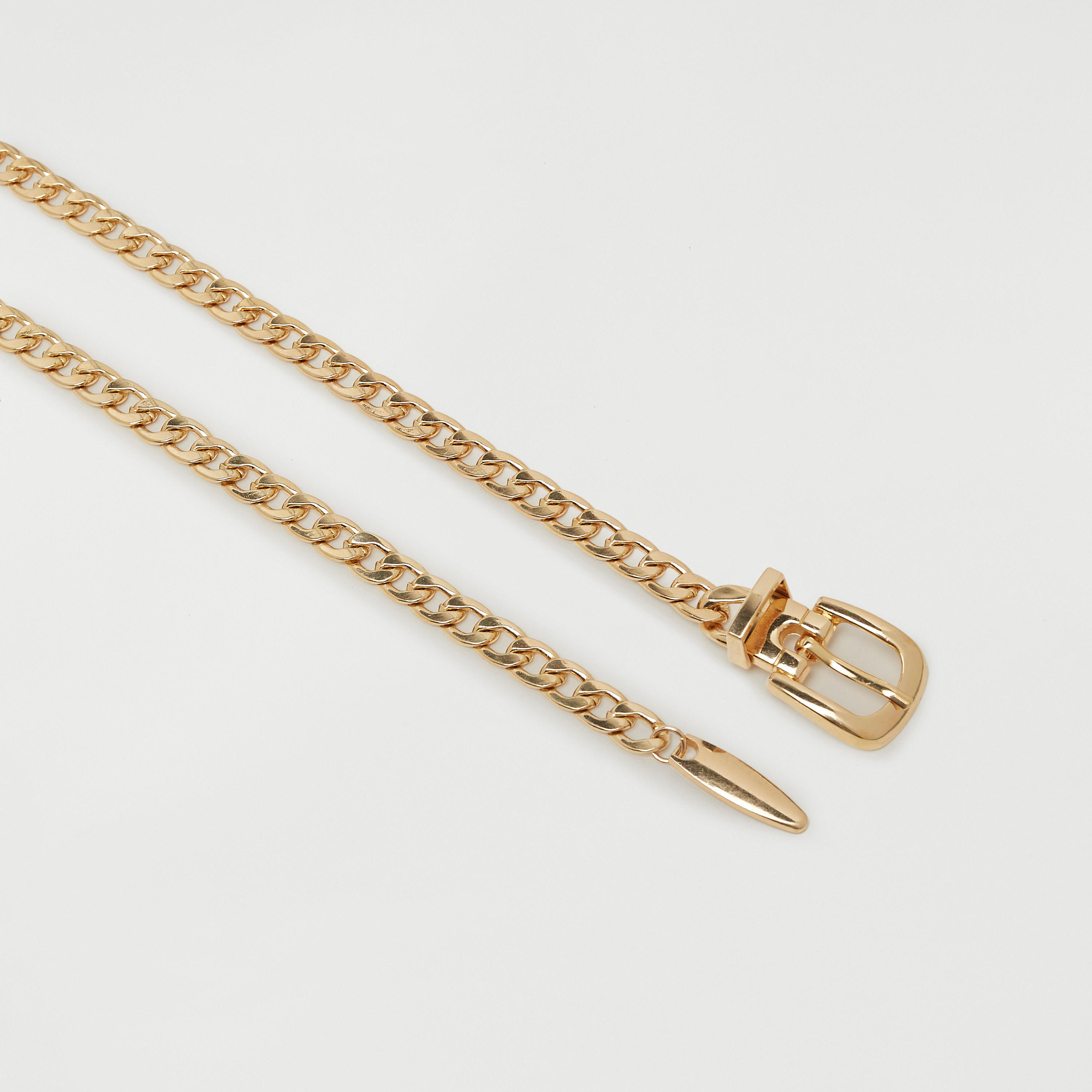 Metallic Chunky Chain Belt with Pin Buckle Closure-women-clothingaccessories-belts-image-5
