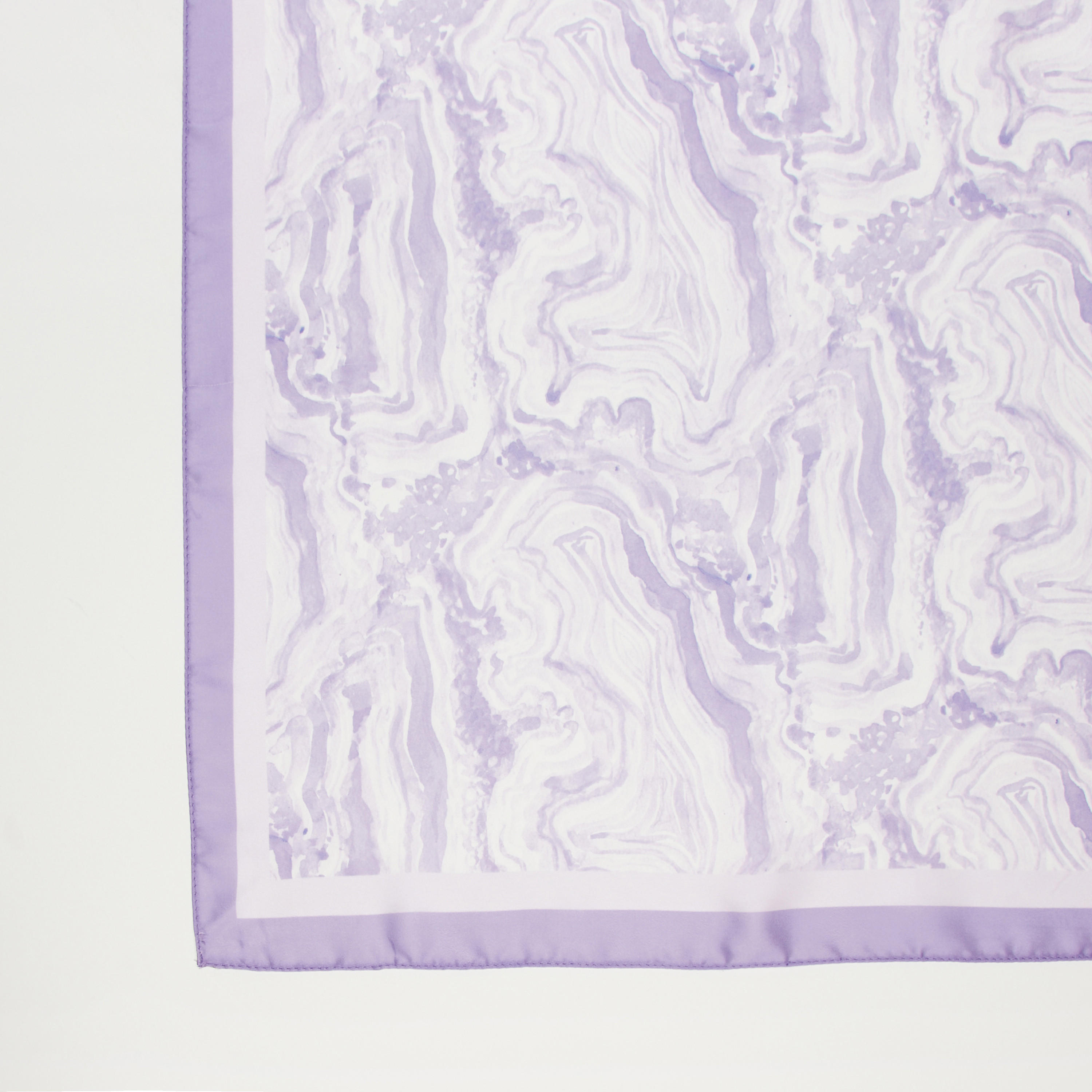 Swirl Print Satin Neckerchief Scarf-women-clothingaccessories-scarves-image-4