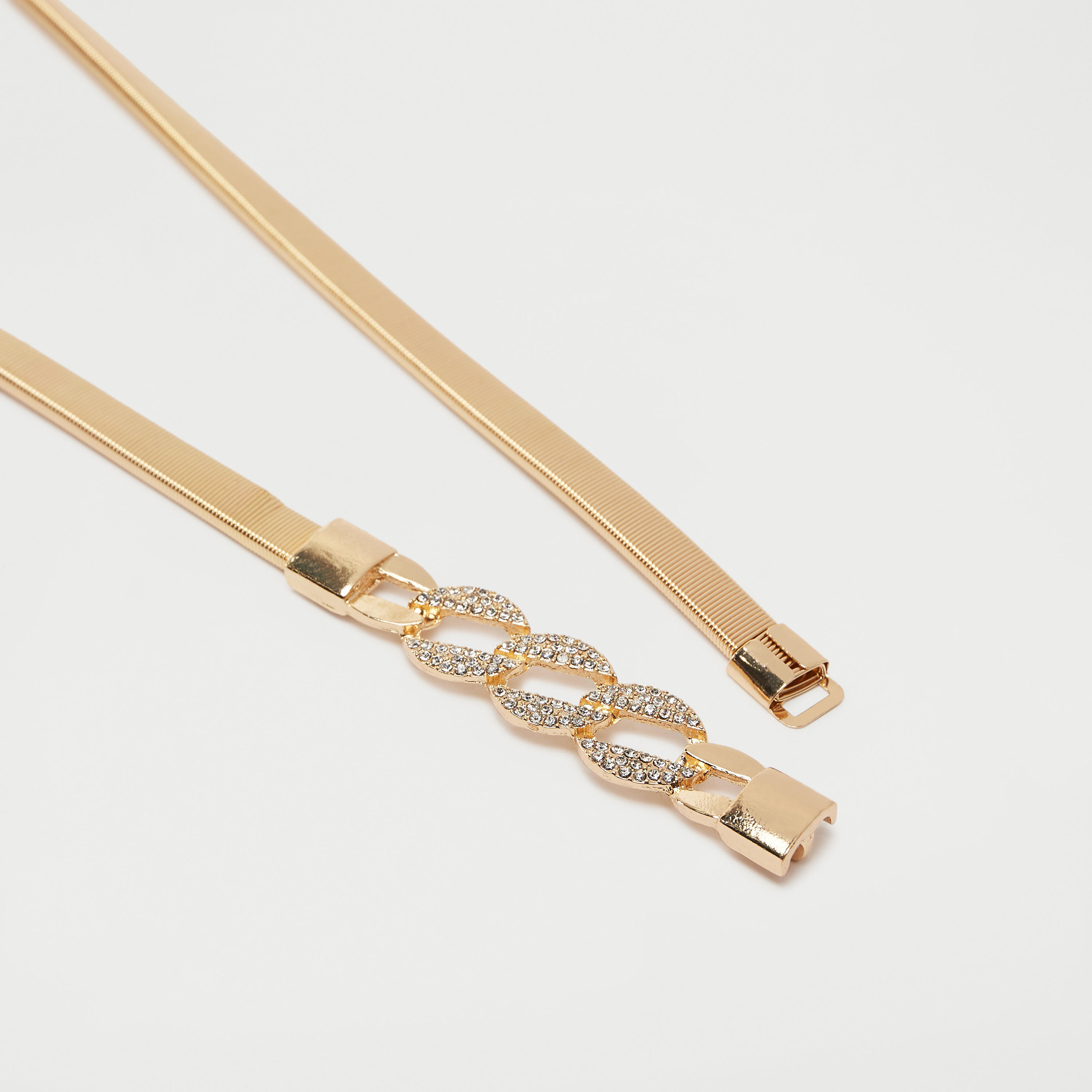 حزام سادة بإبزيم إغلاق ميتاليك بدبوس-women-clothingaccessories-belts-image-4