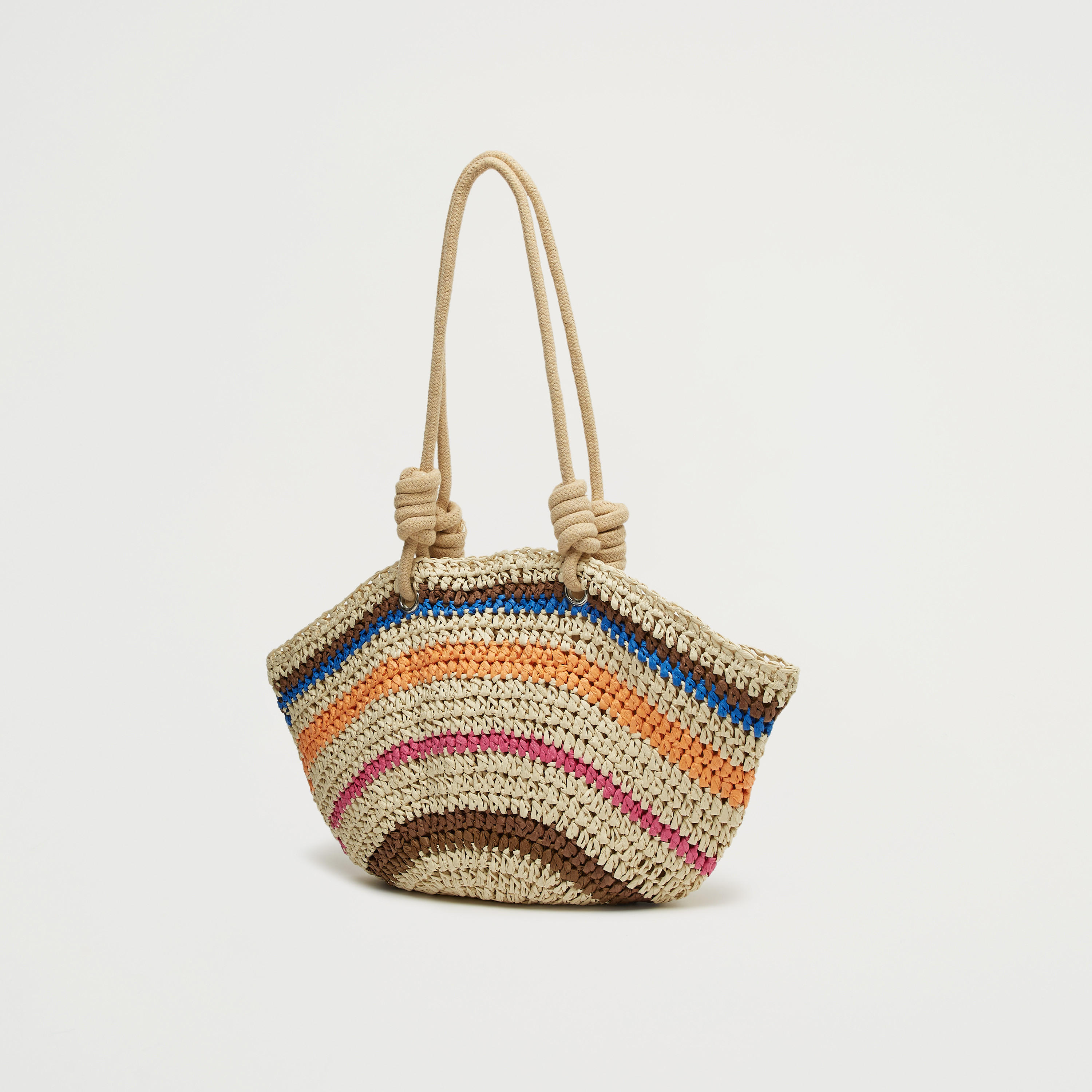 شنطة توتي بتفاصيل كروشيه ومقبض مزدوج وزر إغلاق-women-bagsandwallets-handbags-image-2