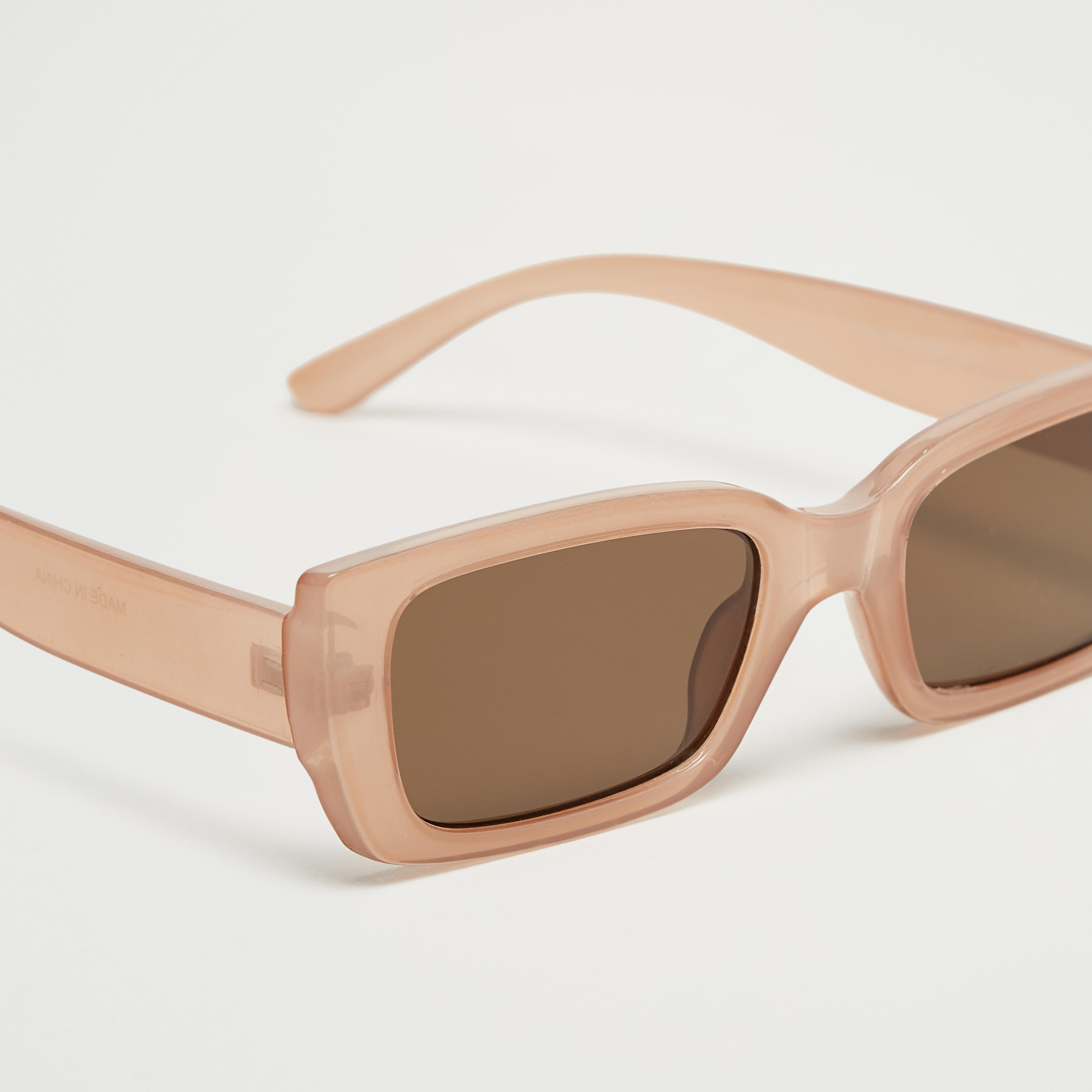 Rectangular Full Rim Tinted Sunglasses with Nose Pads-women-sunglasses-image-3