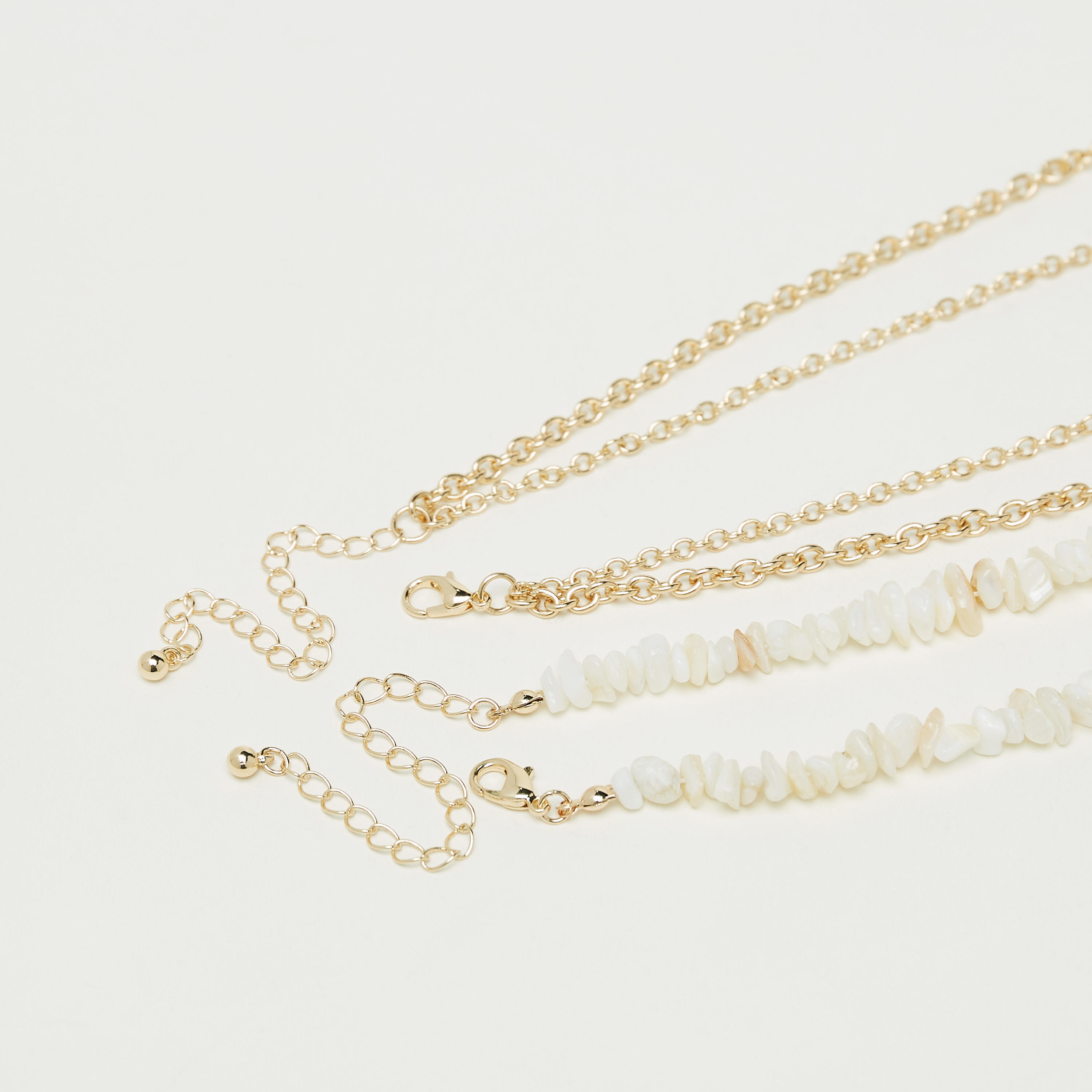 قلادة مزيّنة بالخرز - طقم قطعتين-women-watchesandjewellery-jewellery-necklacesandpendants-image-4