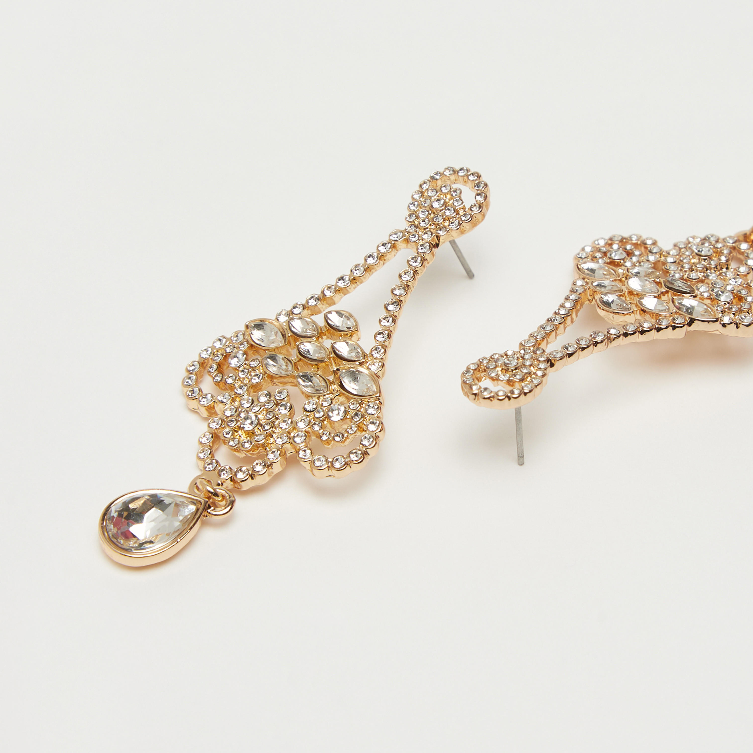أقراط مزيّنة بمكبس إغلاق خلفي-women-watchesandjewellery-jewellery-earrings-image-3