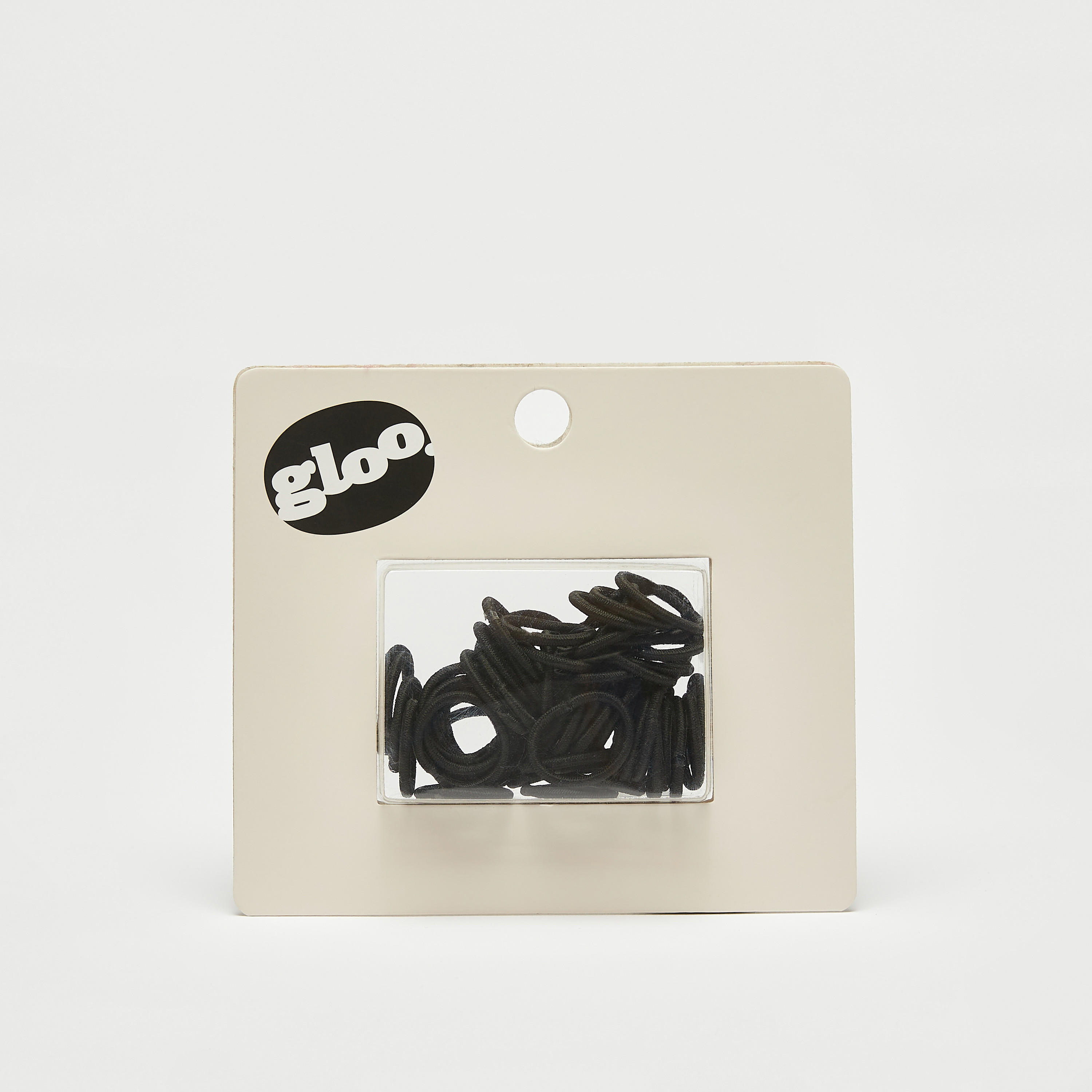 Set of 60 - Gloo Solid Elasticated Hair Tie-women-hairaccessories-image-1