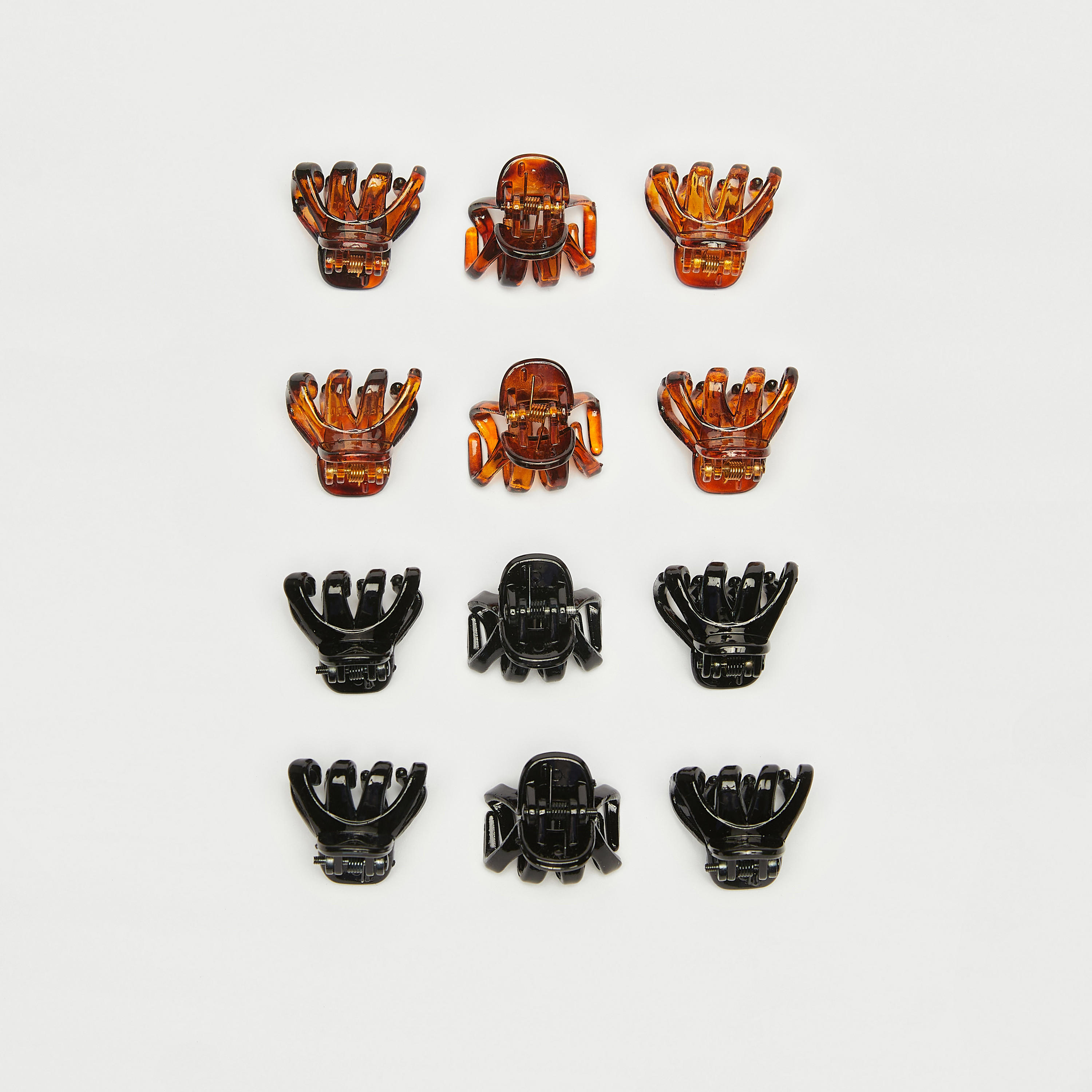 Set of 12 - Gloo Solid Hair Clamp-women-hairaccessories-image-2