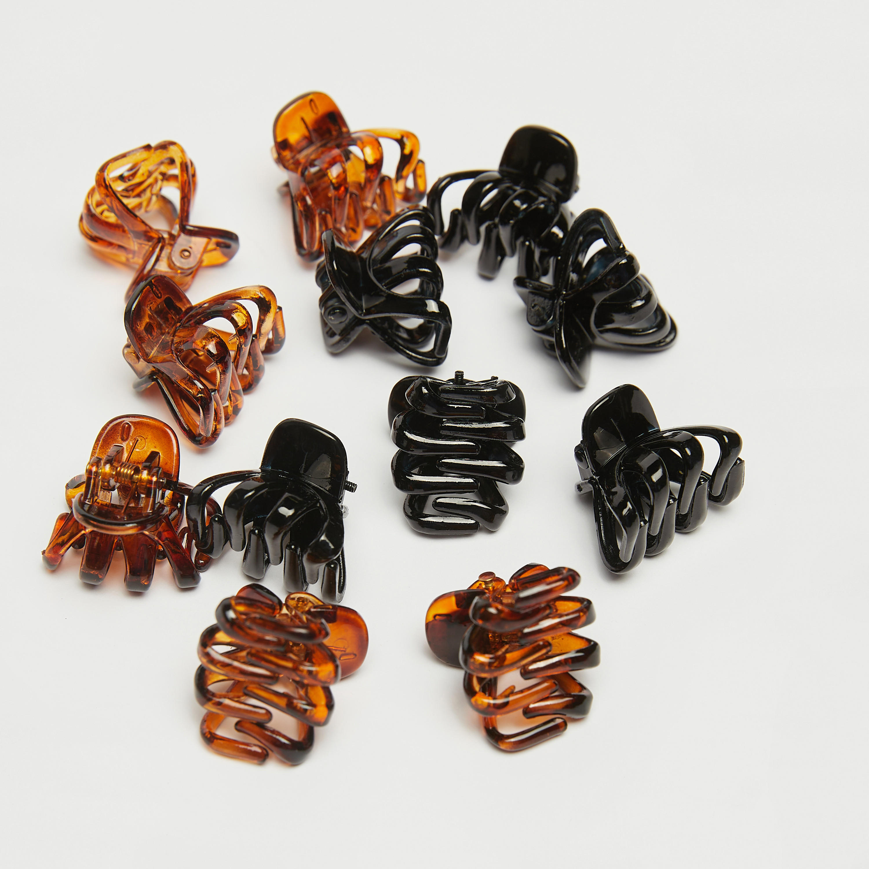 Set of 12 - Gloo Solid Hair Clamp-women-hairaccessories-image-3
