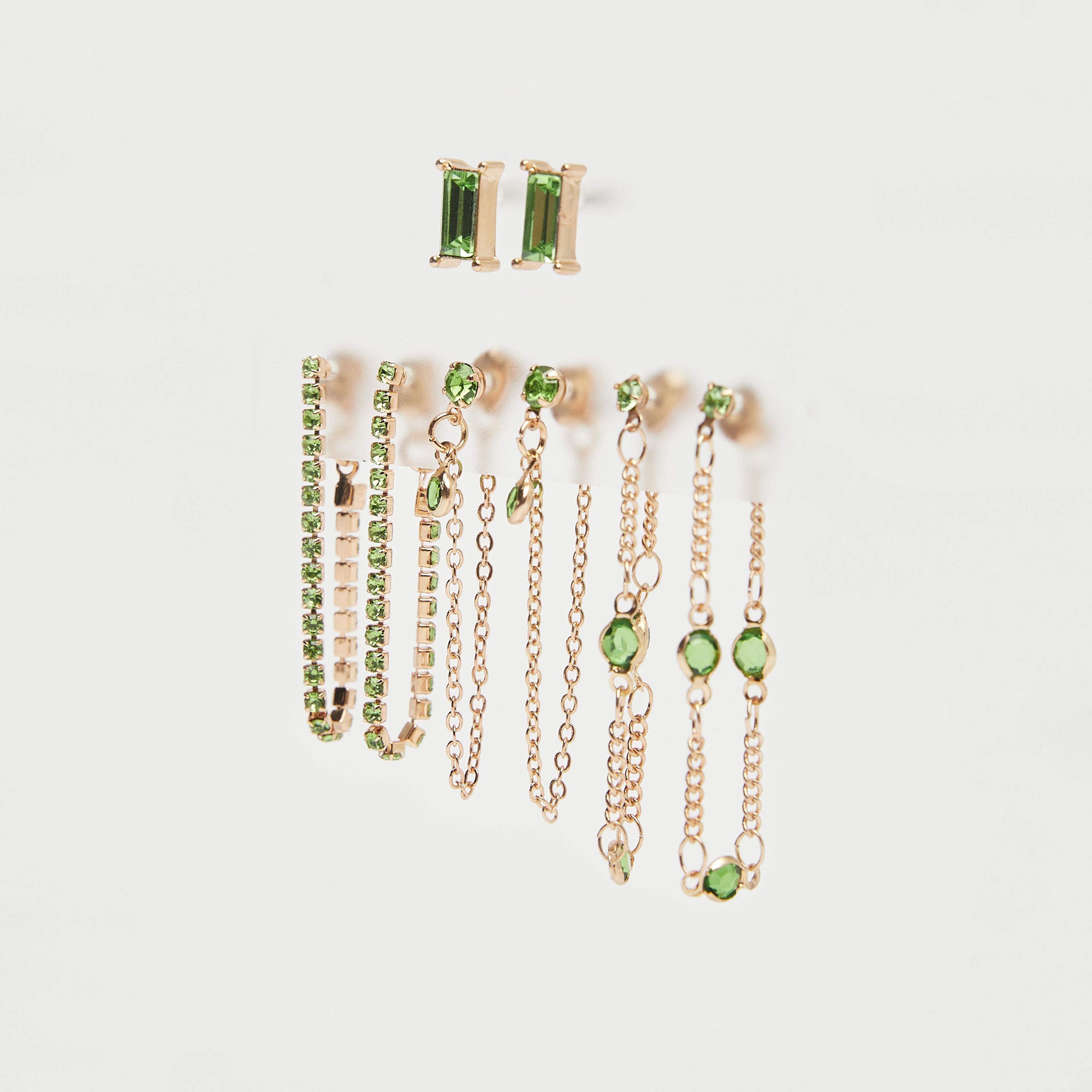 أقراط متدليّة مزيّنة من جلوو - طقم 4 أزواج-women-watchesandjewellery-jewellery-earrings-image-2