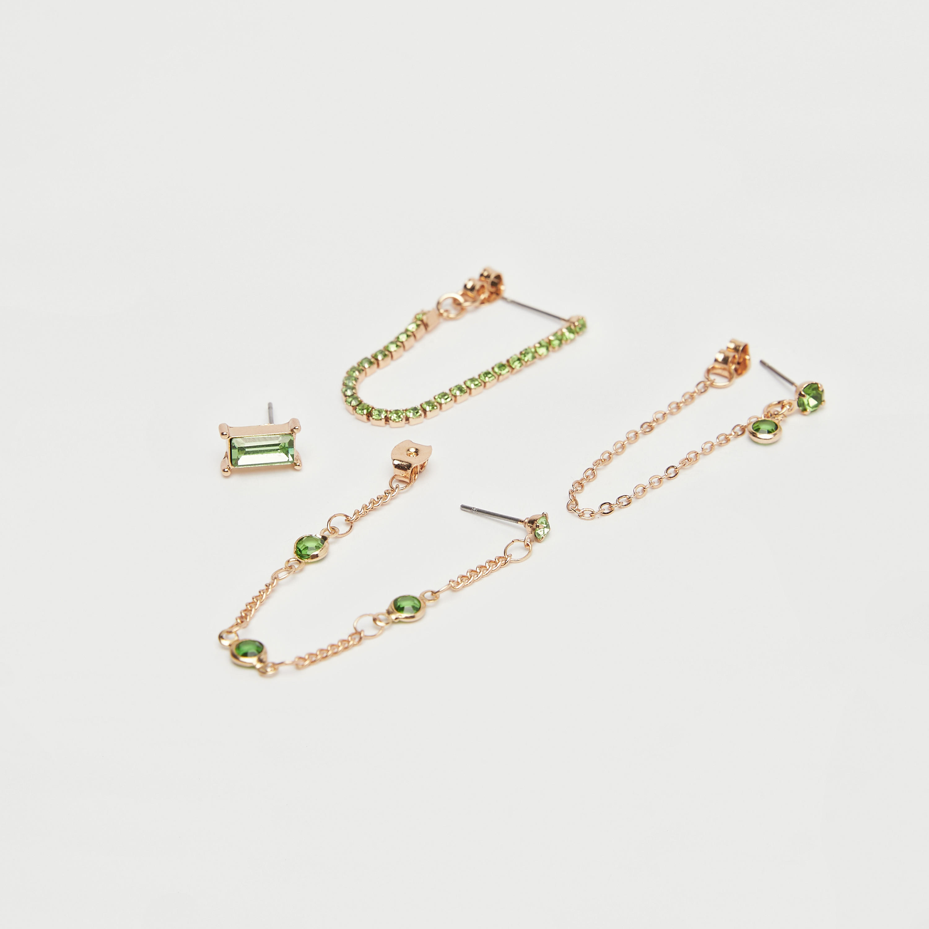 أقراط متدليّة مزيّنة من جلوو - طقم 4 أزواج-women-watchesandjewellery-jewellery-earrings-image-3
