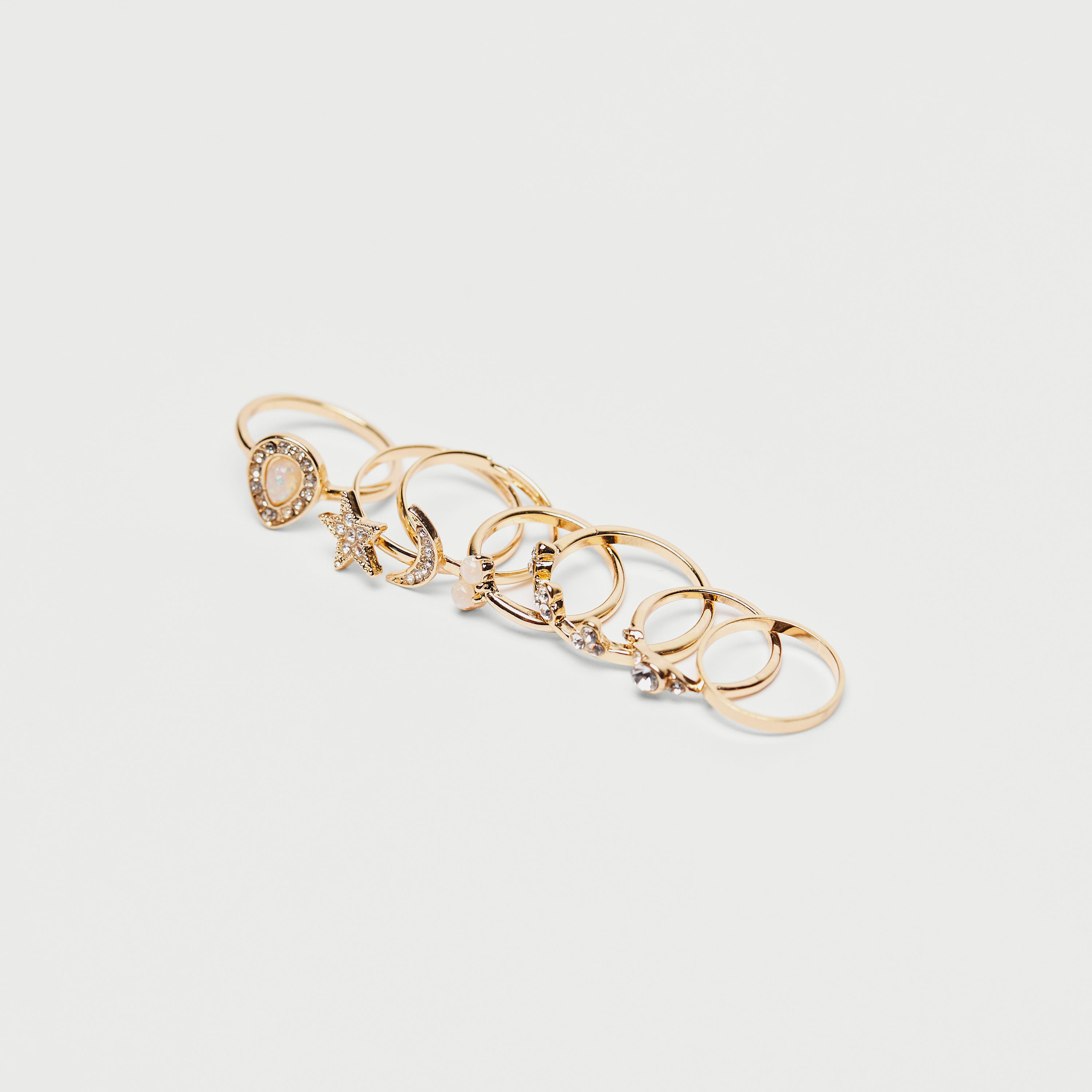 Set of 7 - Gloo Assorted Ring-women-watchesandjewellery-jewellery-rings-image-3