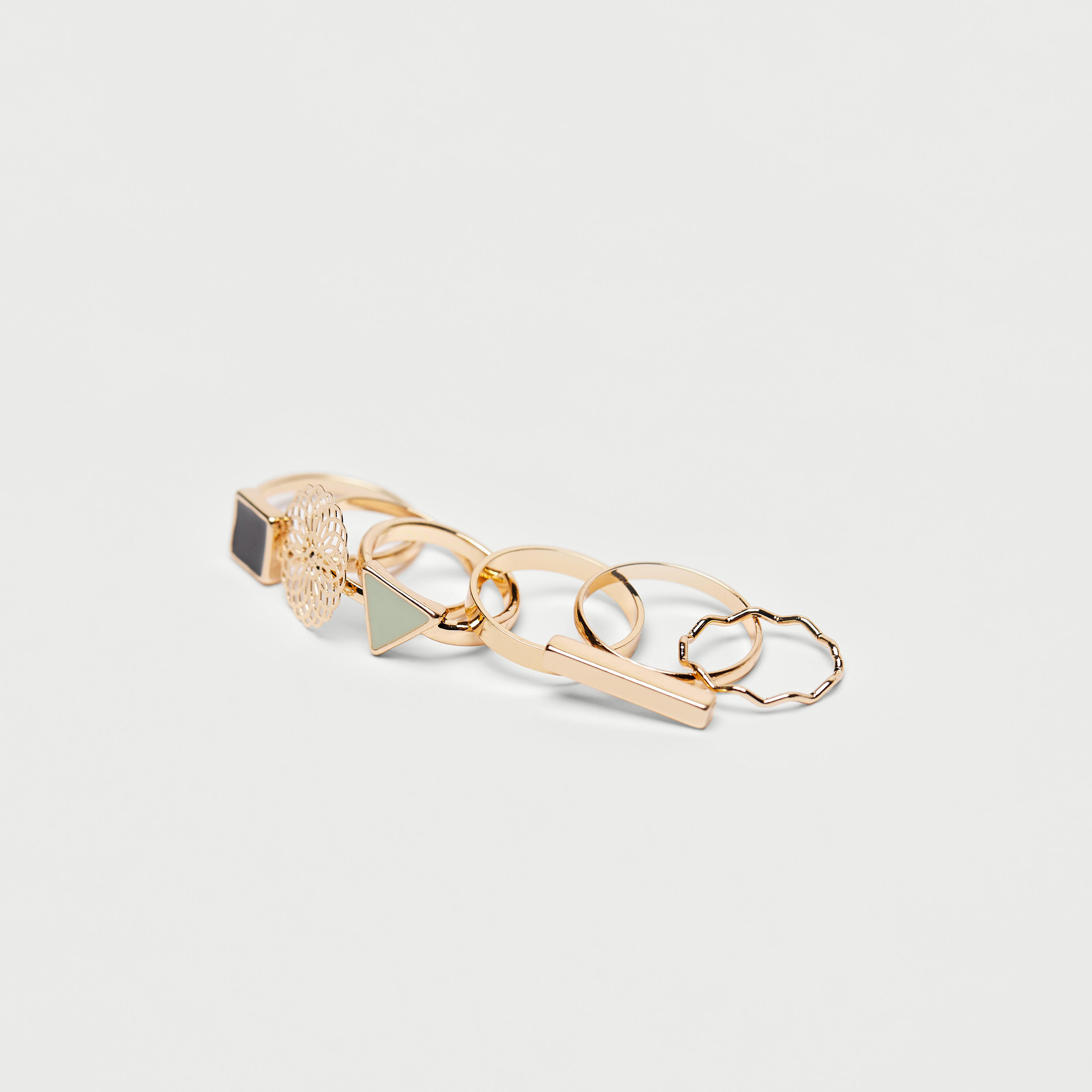 خاتم من جلوو - طقم 6 قطع متنوّعة-women-watchesandjewellery-jewellery-rings-image-3