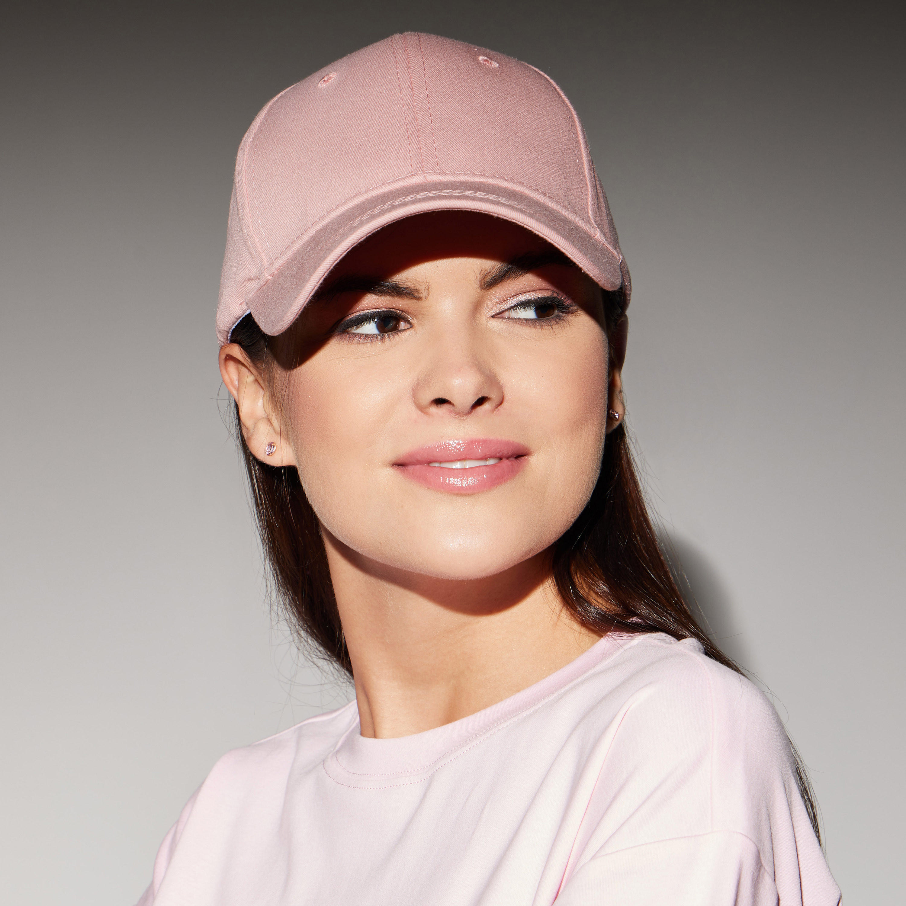 Solid Canvas Cap with Buckled Strap Closure-women-clothingaccessories-capsandhats-image-2