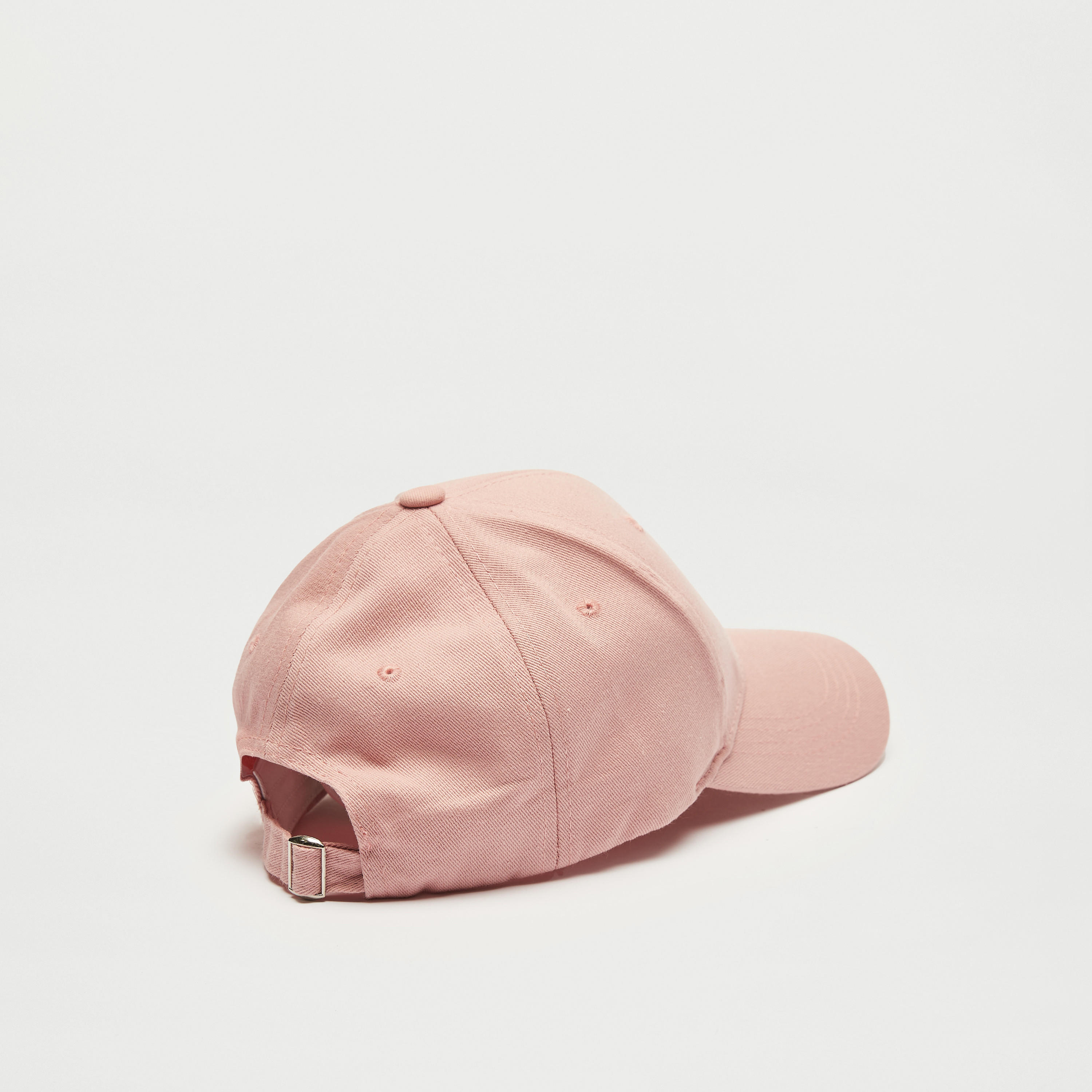 Solid Canvas Cap with Buckled Strap Closure-women-clothingaccessories-capsandhats-image-4