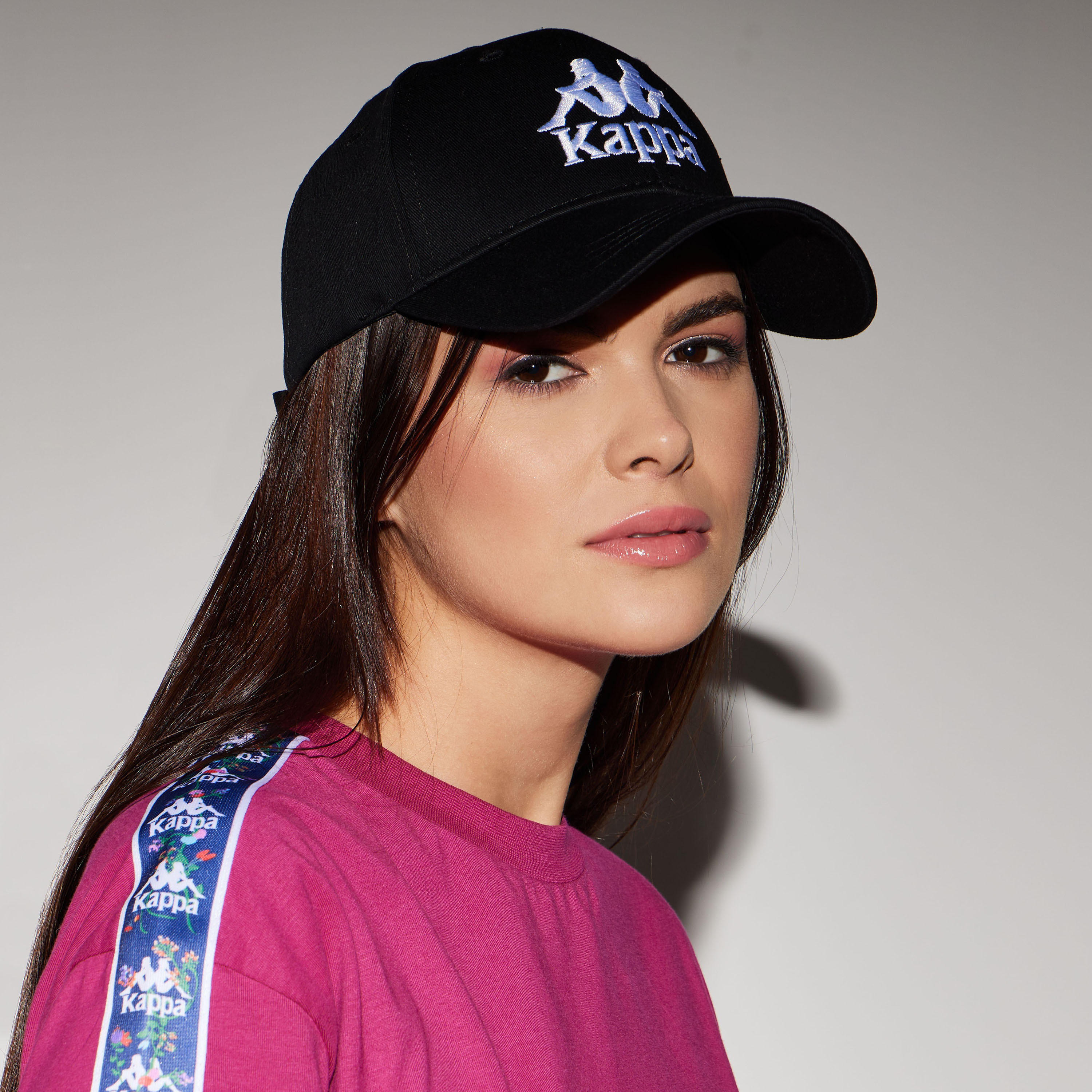 Kappa Logo Embroidered Cap with Buckled Strap Closure-women-clothing-sportswearandactivewear-accessories-image-2