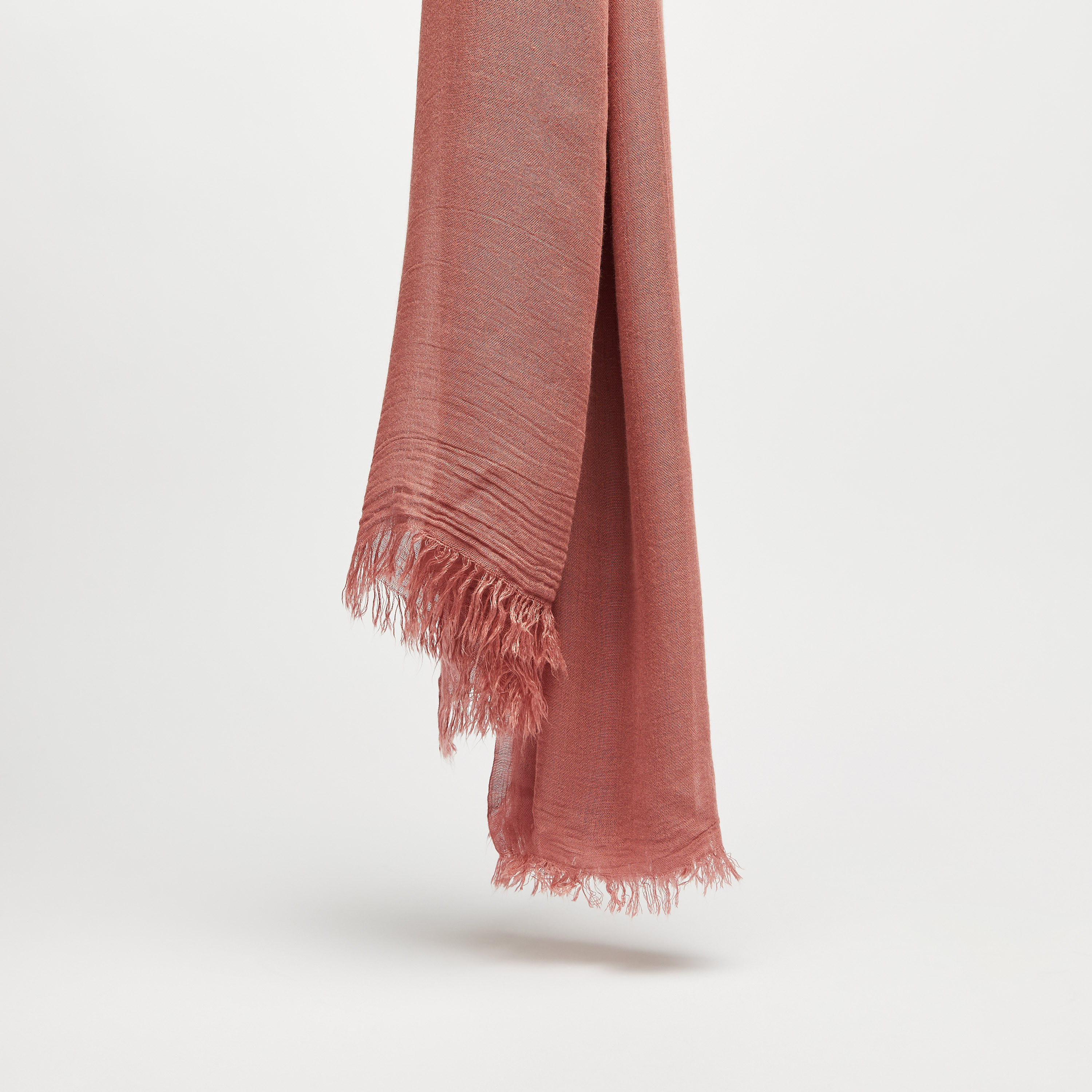 وشاح سادة مع حافة بشراشيب-women-clothingaccessories-scarves-image-2