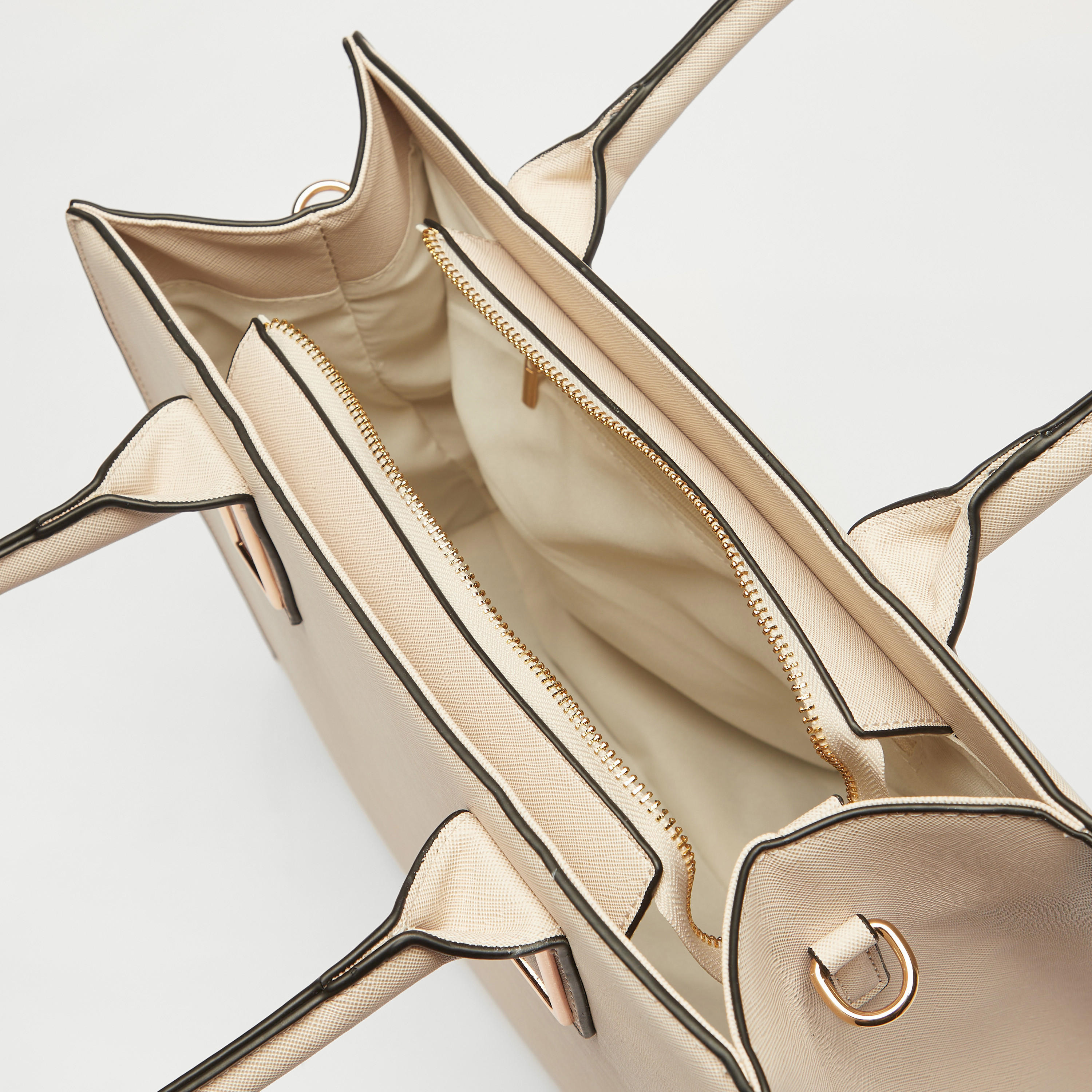 شنطة توتي سادة بمقابض مزدوجة وحزام قابل للفصل-women-bagsandwallets-handbags-image-5
