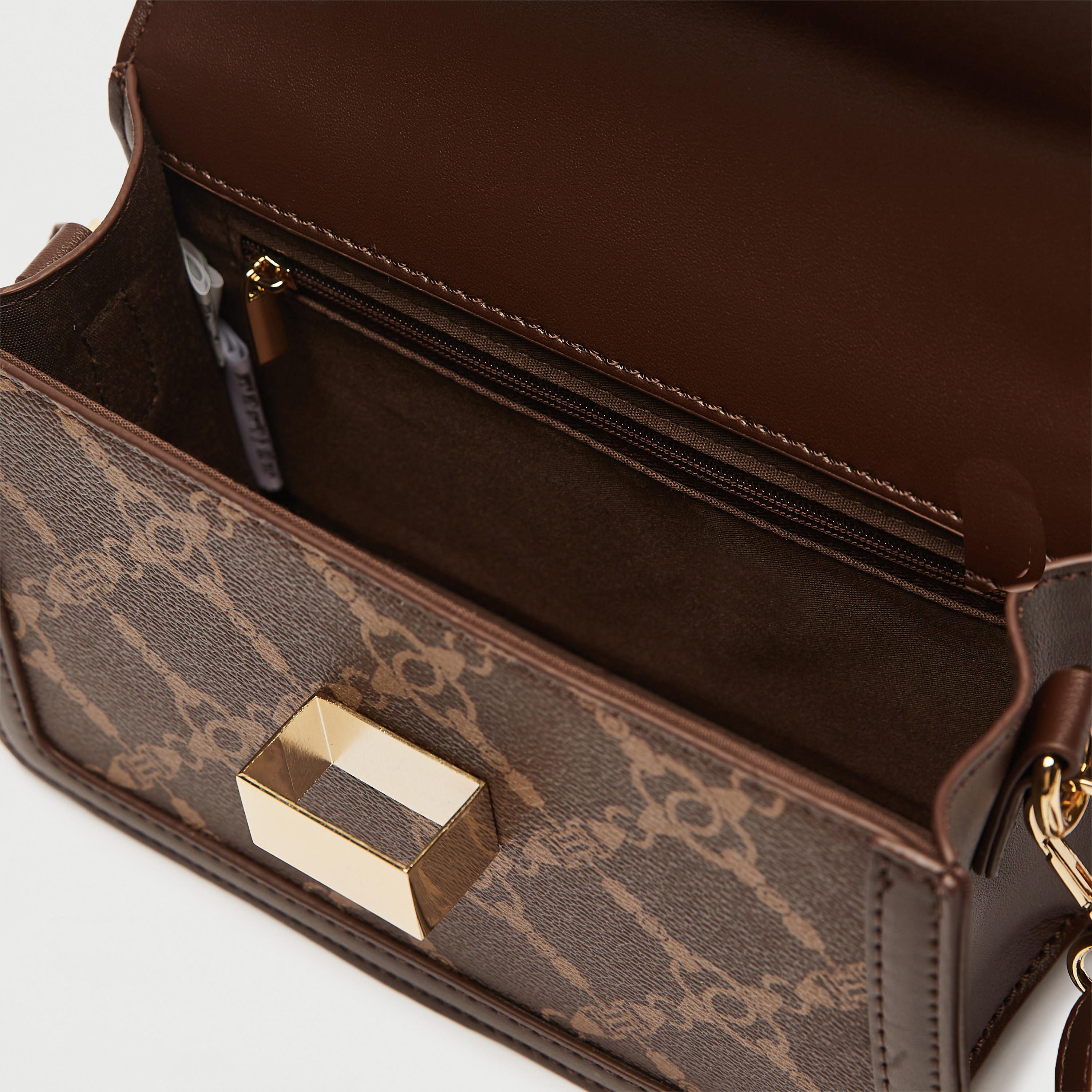 شنطة ساتشيل بطبعات وطيّة إغلاق وحزام قابل للفصل-women-bagsandwallets-handbags-image-5