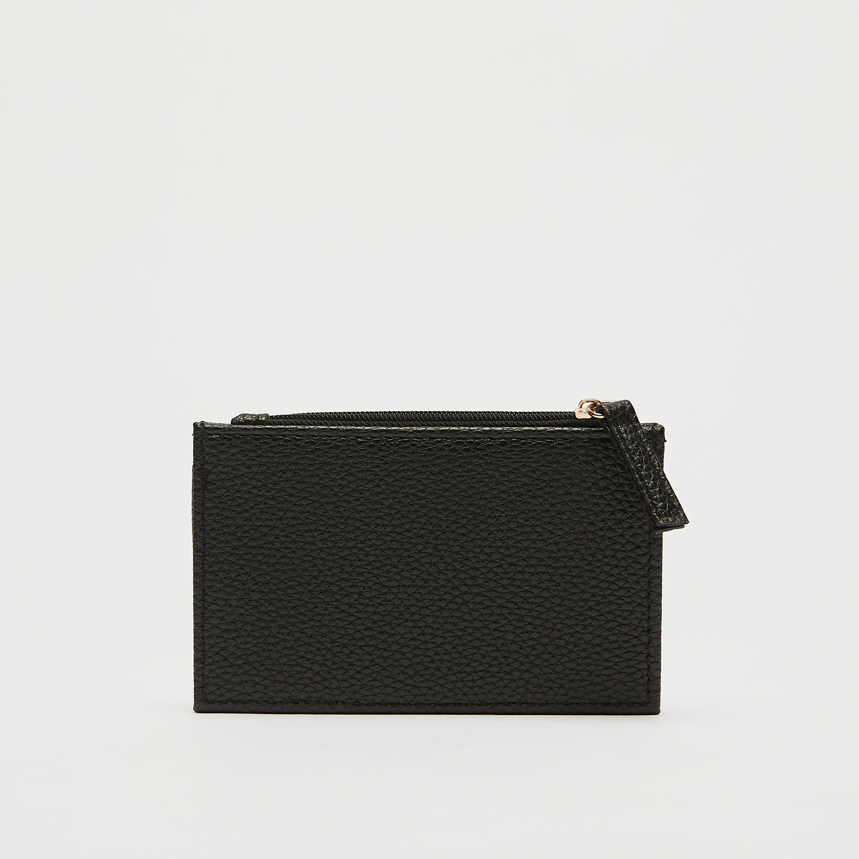 Textured Cardholder with Zip Closure-women-bagsandwallets-wallets-image-4