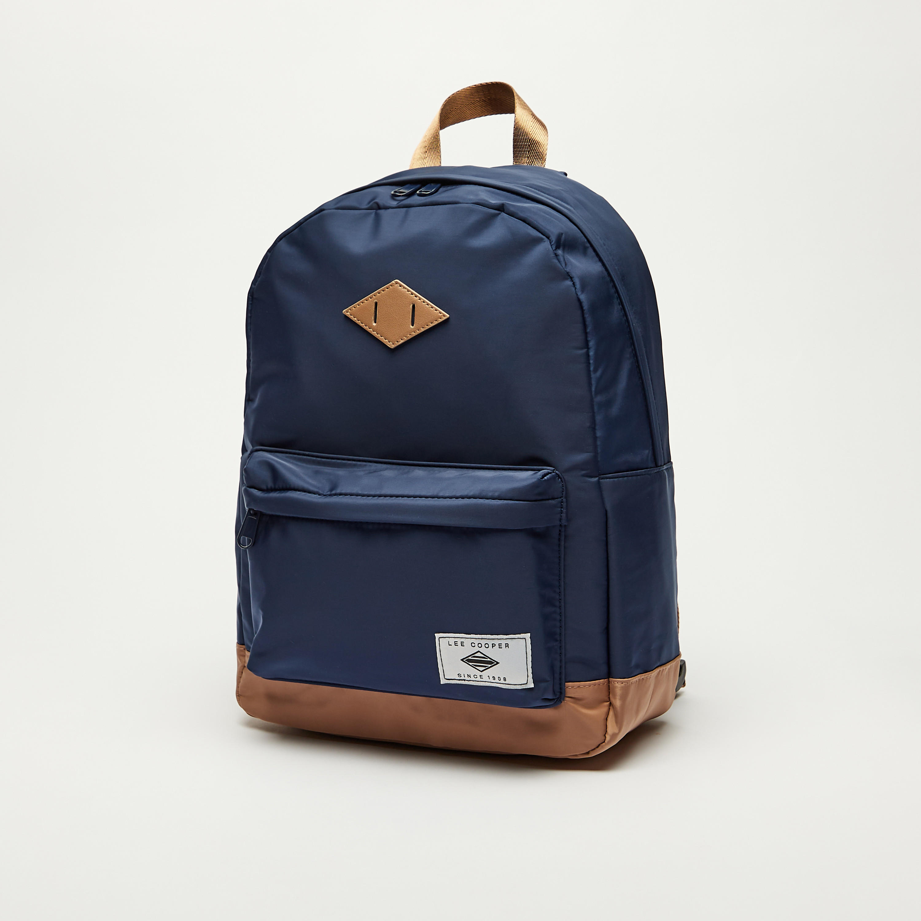 شنطة ظهر قوالب ملونة وأحزمة قابلة للتعديل وجيب أمامي من لي كوبر-women-bagsandwallets-backpacks-image-4