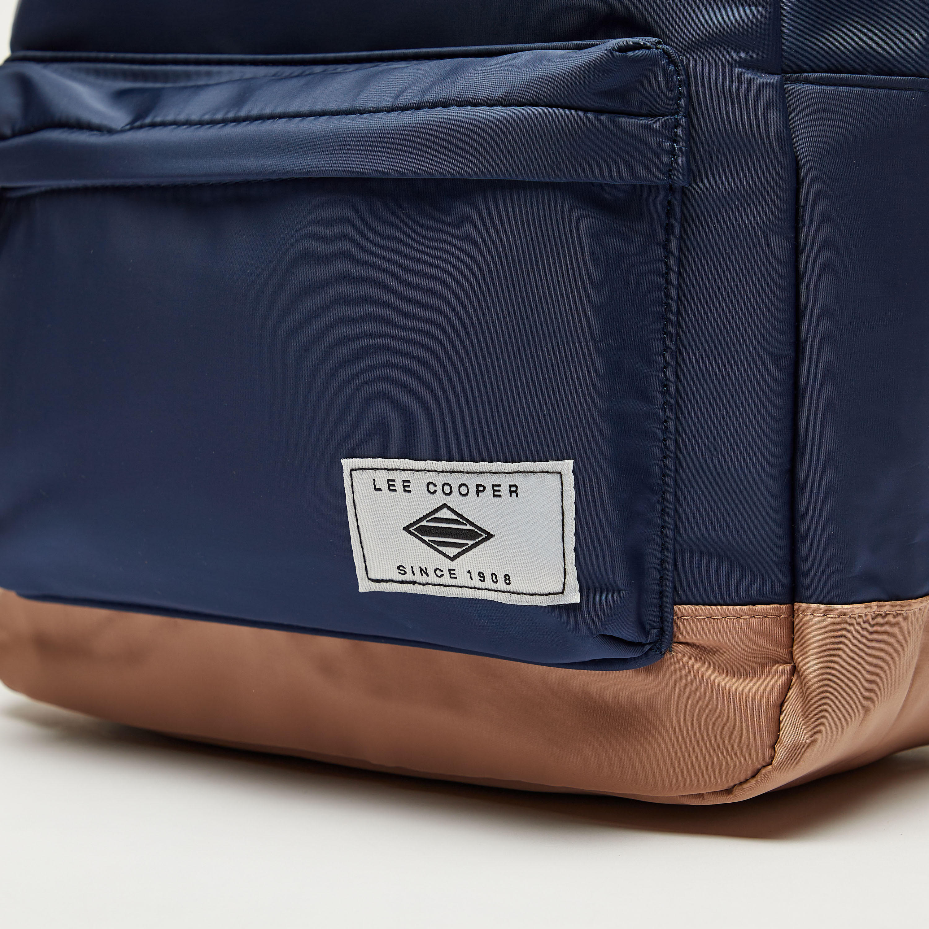 شنطة ظهر قوالب ملونة وأحزمة قابلة للتعديل وجيب أمامي من لي كوبر-women-bagsandwallets-backpacks-image-2