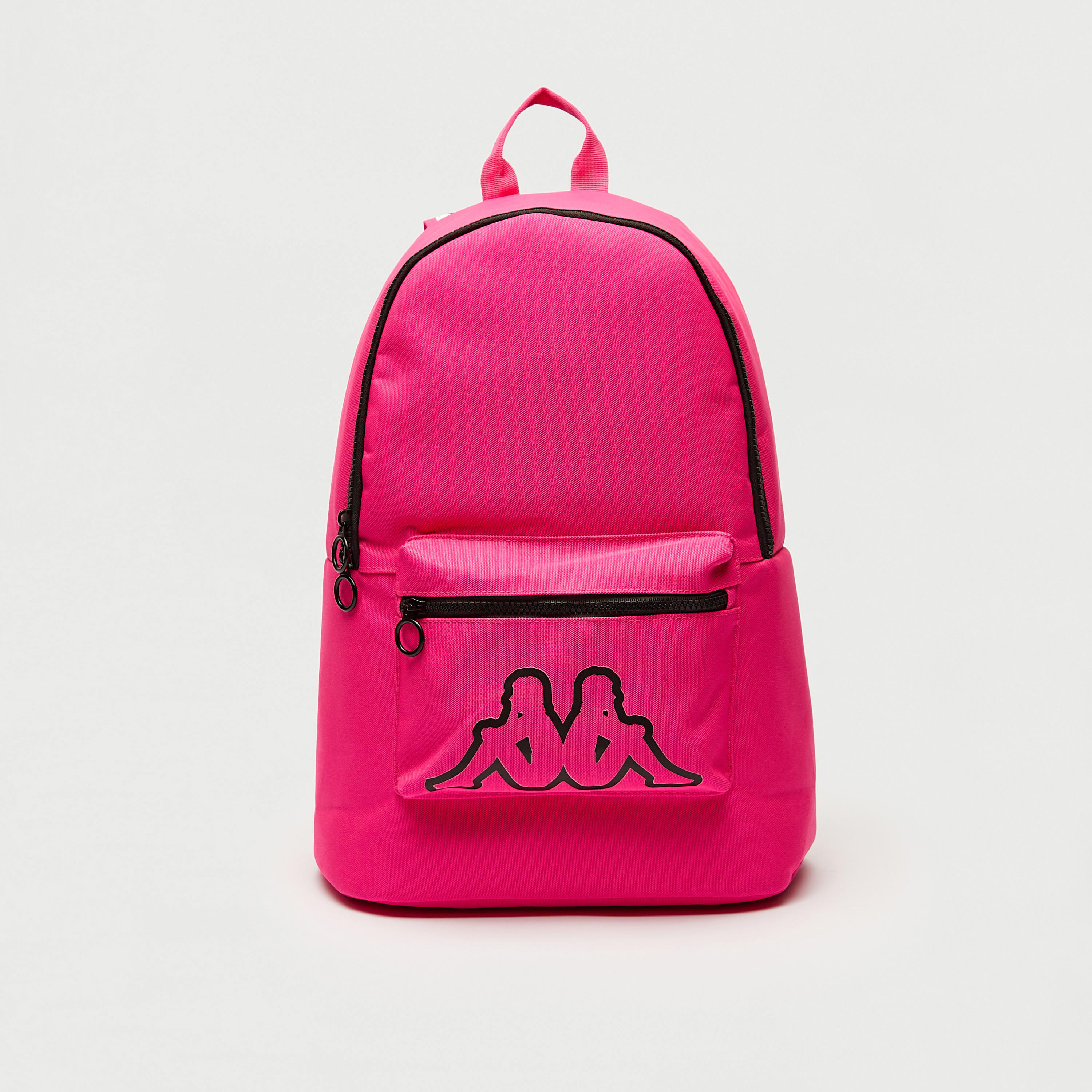 Kappa Logo Print Backpack with Front Pocket and Adjustable Shoulder Straps-women-clothing-sportswearandactivewear-accessories-image-1