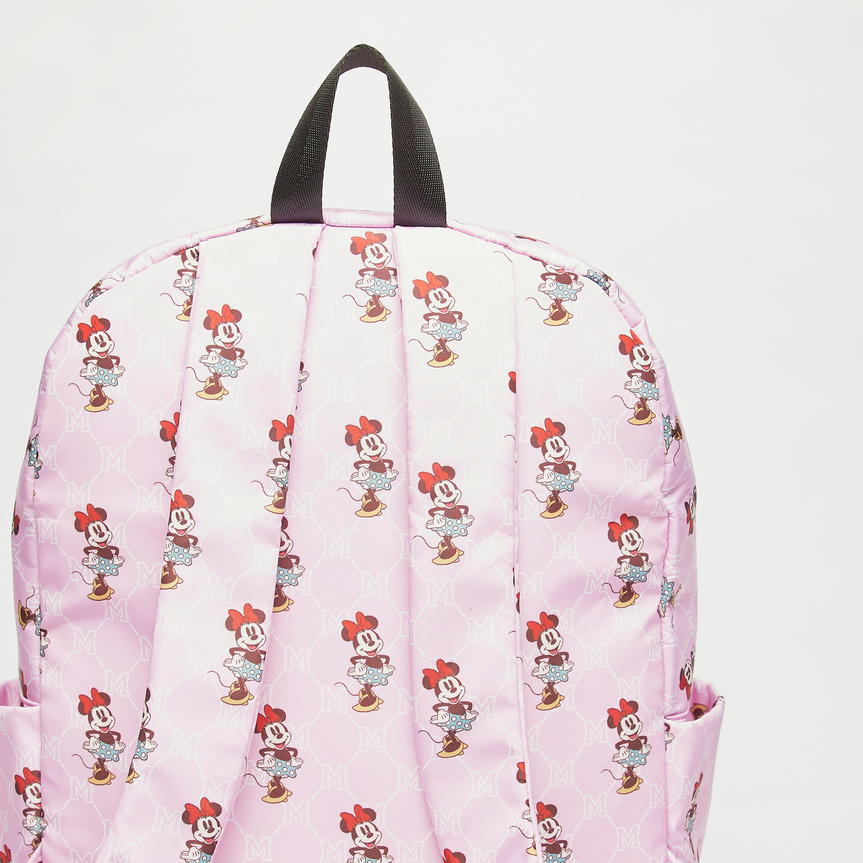 All-Over Minnie Mouse Print Backpack with Front Pocket and Zipper Closure-women-bagsandwallets-backpacks-image-5