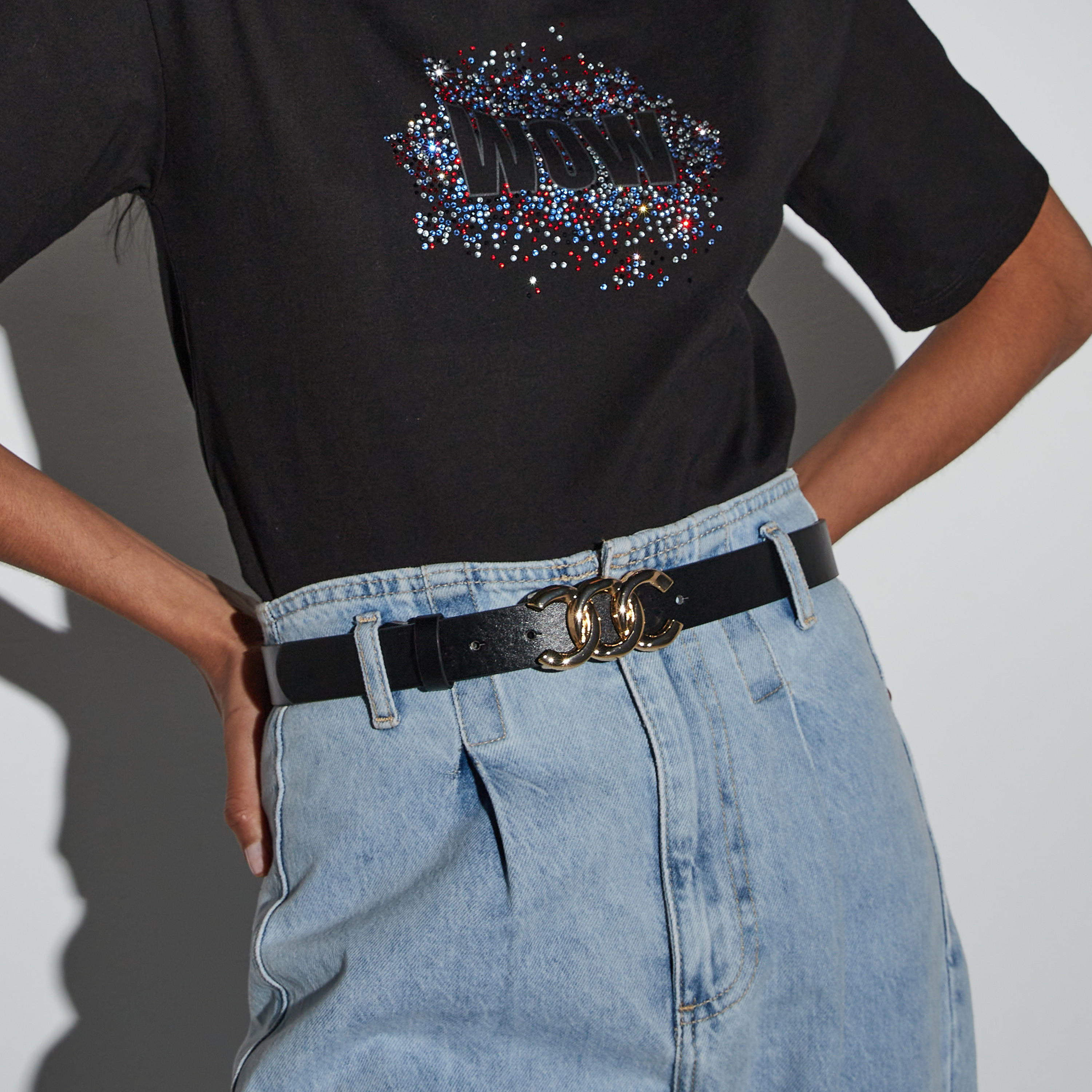 حزام سادة بإبزيم إغلاق بدبوس-women-clothingaccessories-belts-image-4