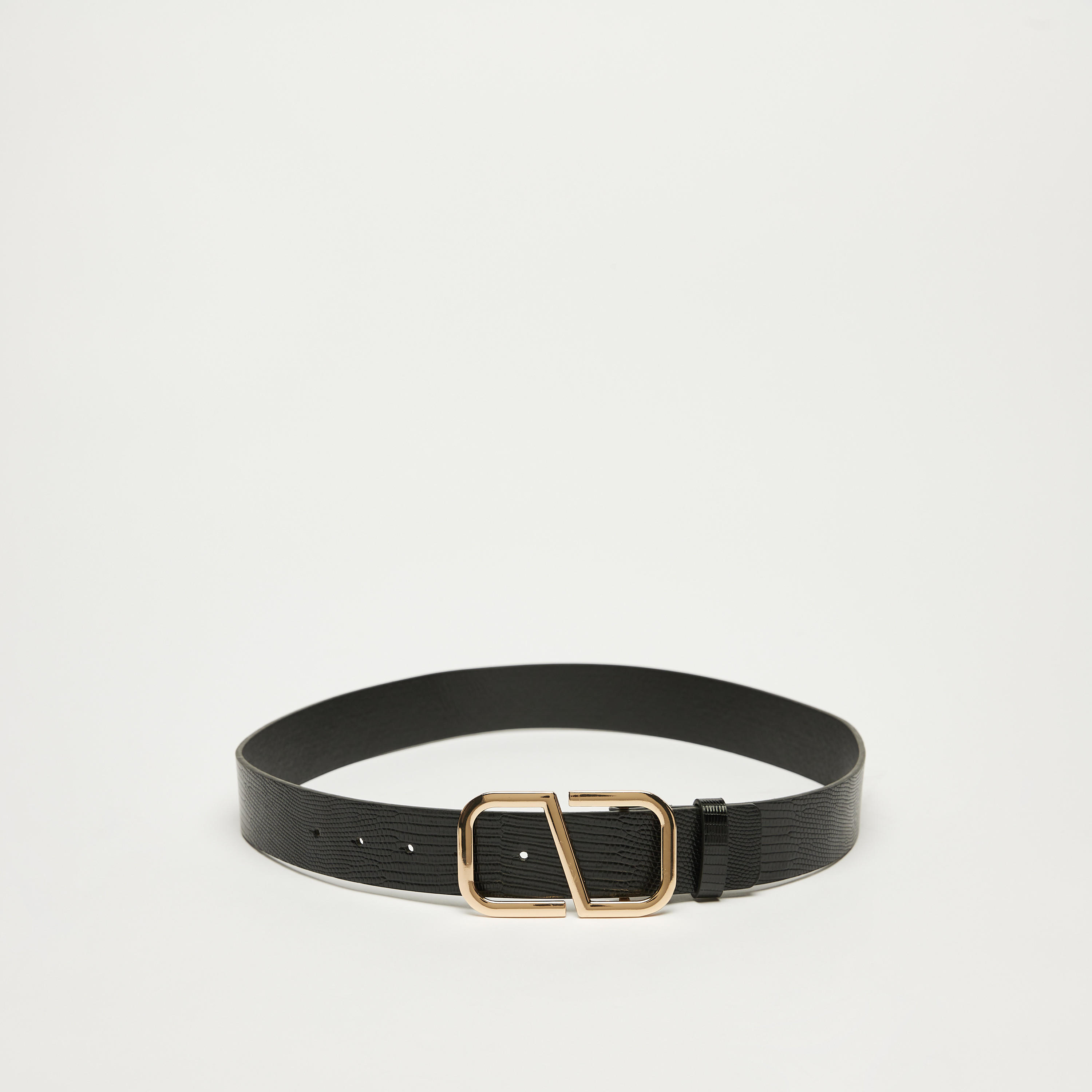 حزام بارز الملمس بإبزيم إغلاق بدبوس-women-clothingaccessories-belts-image-5