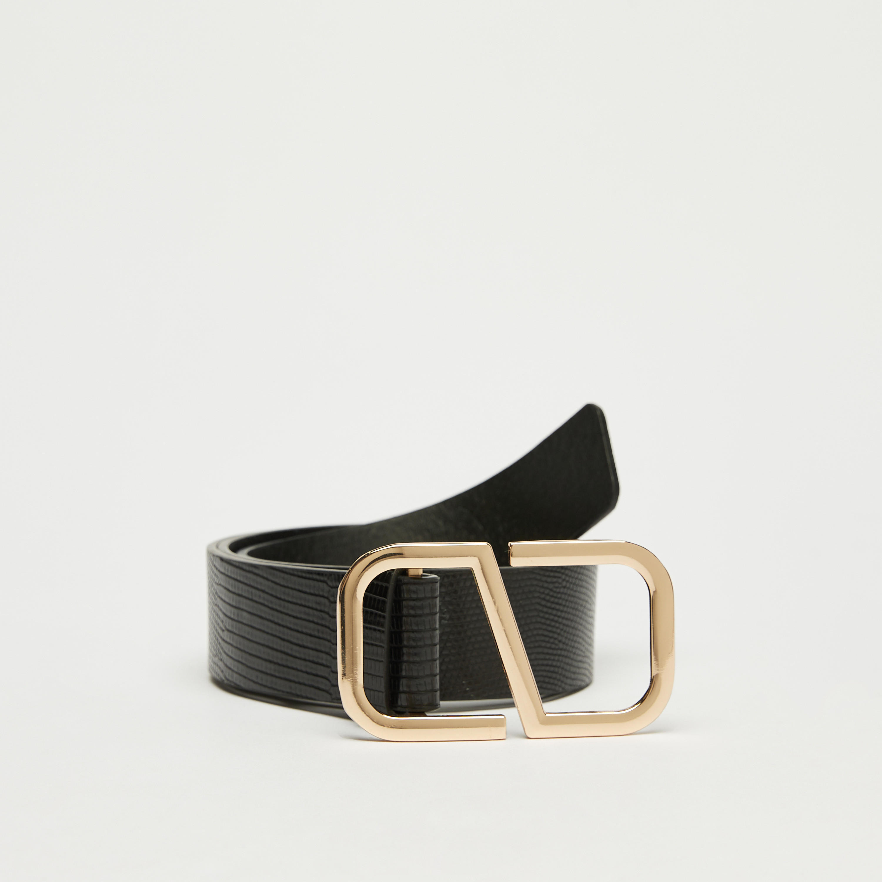 حزام بارز الملمس بإبزيم إغلاق بدبوس-women-clothingaccessories-belts-image-2
