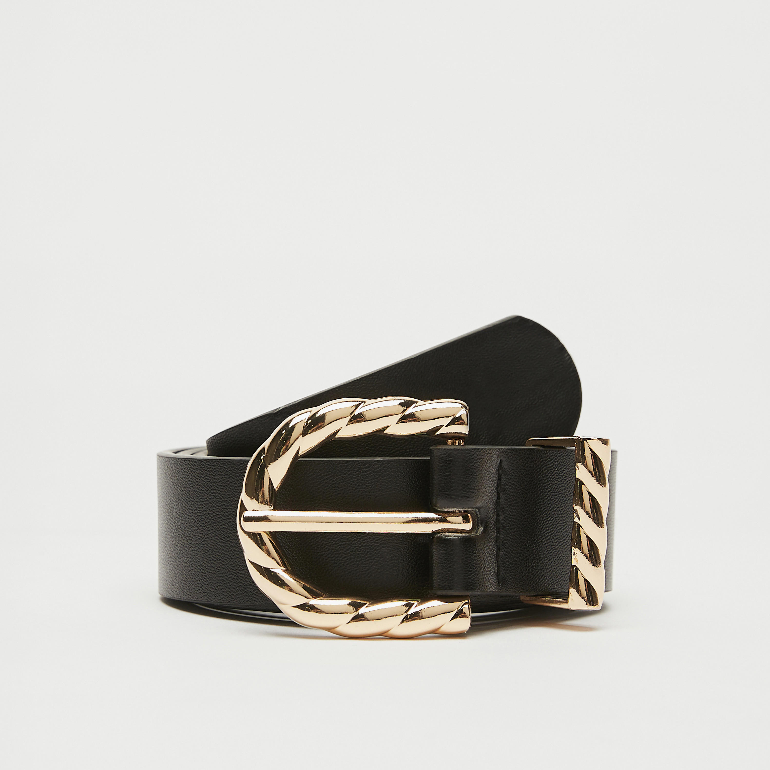 حزام سادة بإبزيم إغلاق بدبوس-women-clothingaccessories-belts-image-2