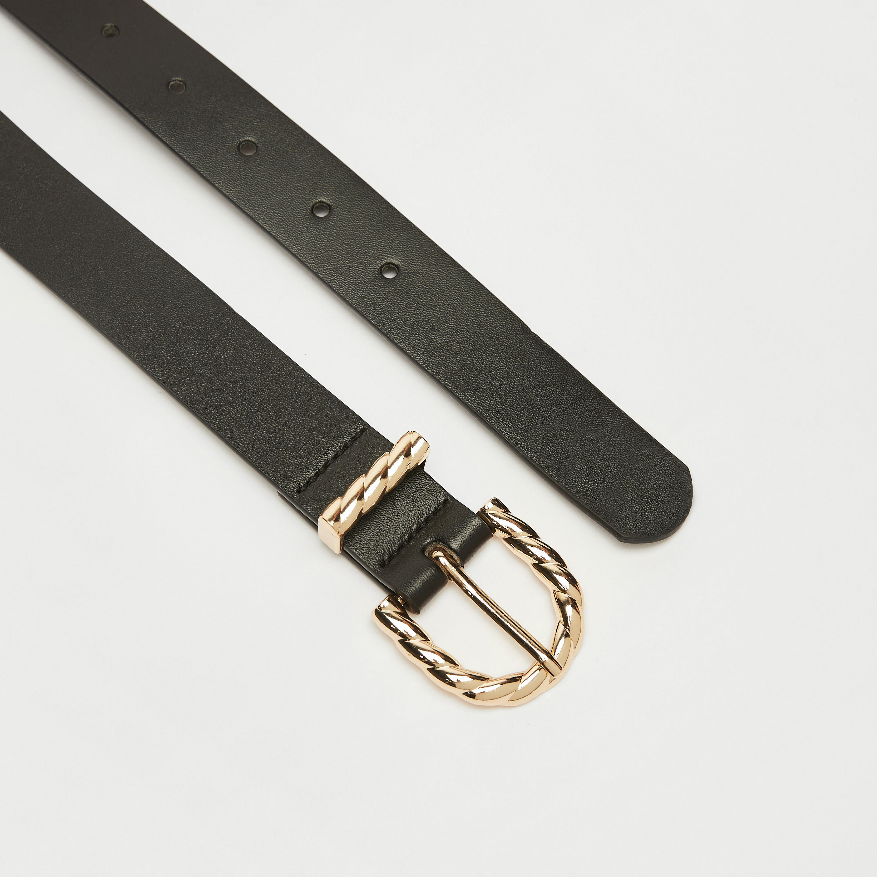 حزام سادة بإبزيم إغلاق بدبوس-women-clothingaccessories-belts-image-1