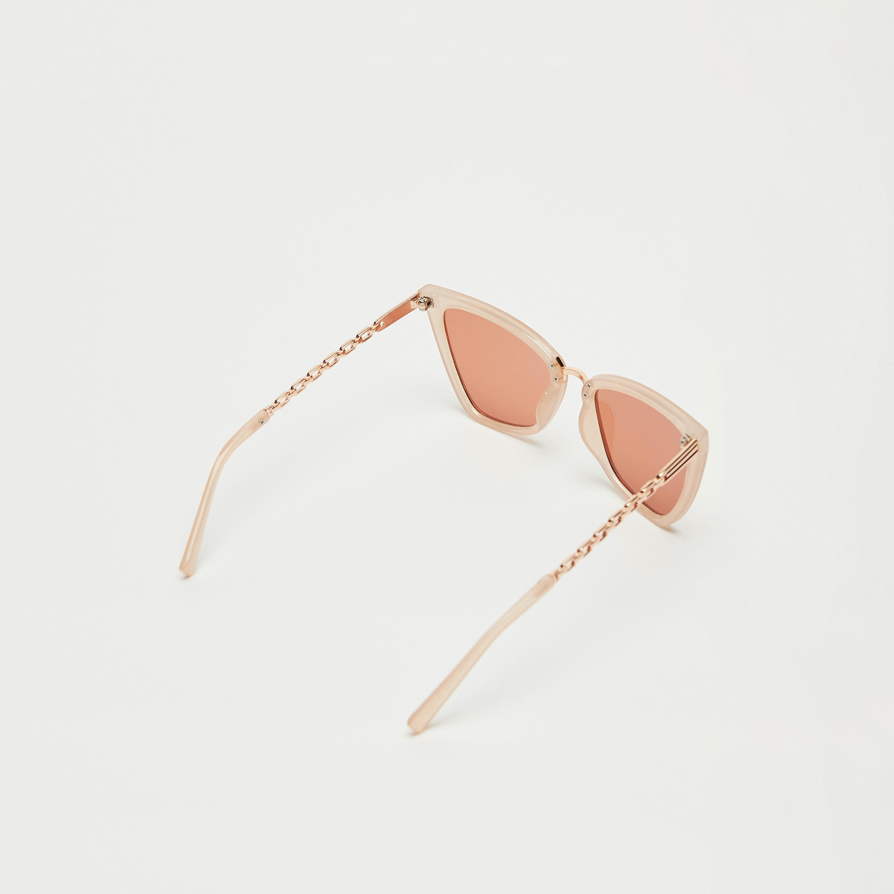 نظارة شمسية بإطار قطة وعدسات ملونة وإطار كامل ووسادات أنف-women-sunglasses-image-3