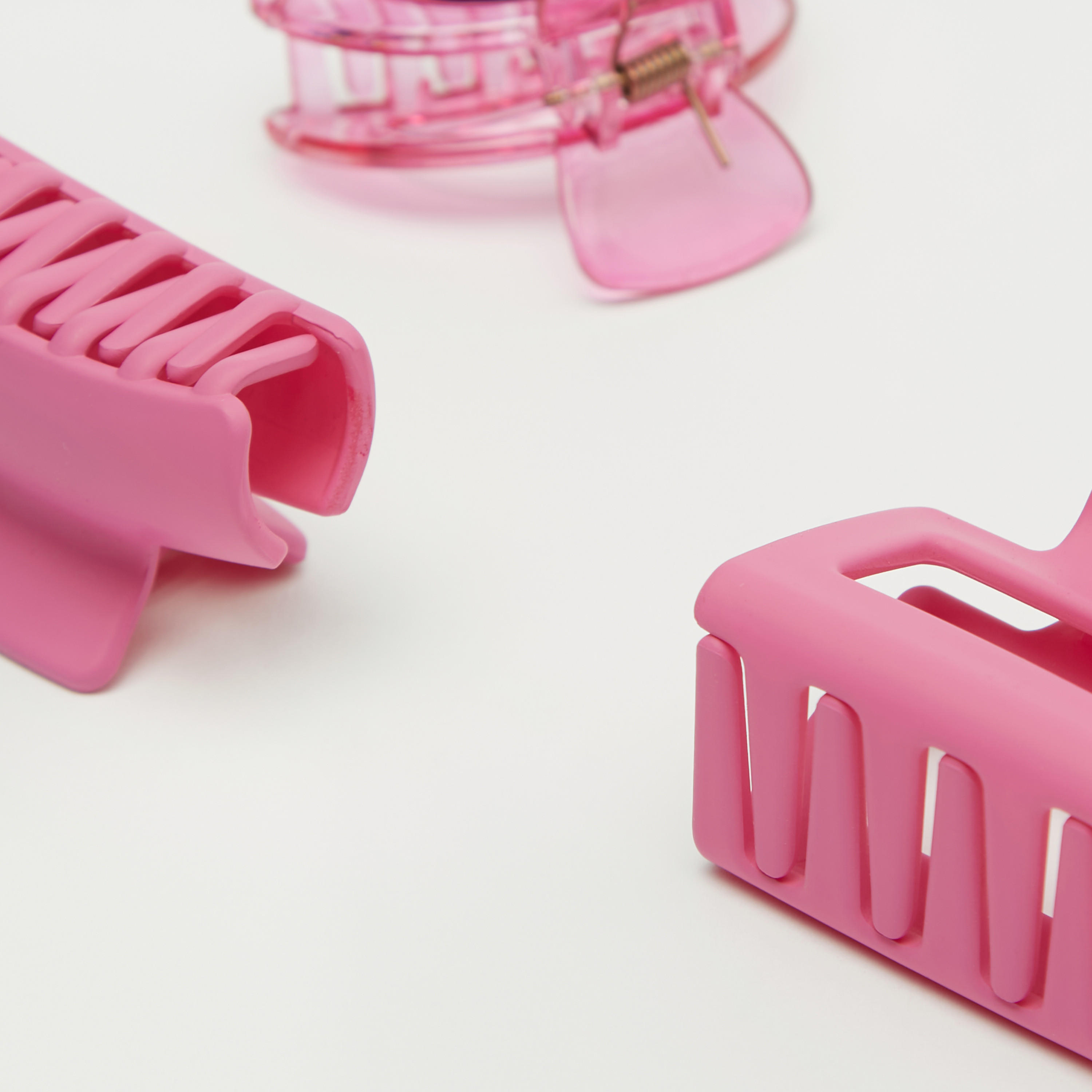 مشابك شعر سادة -  3 قطع-women-hairaccessories-image-1